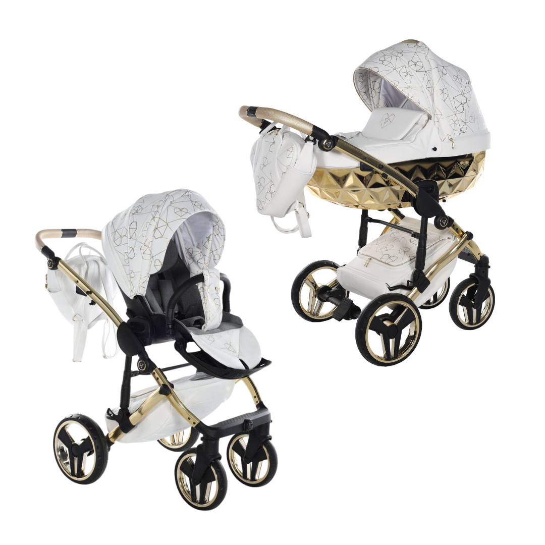 JUNAMA Kombikinderwagen Diamond Heart