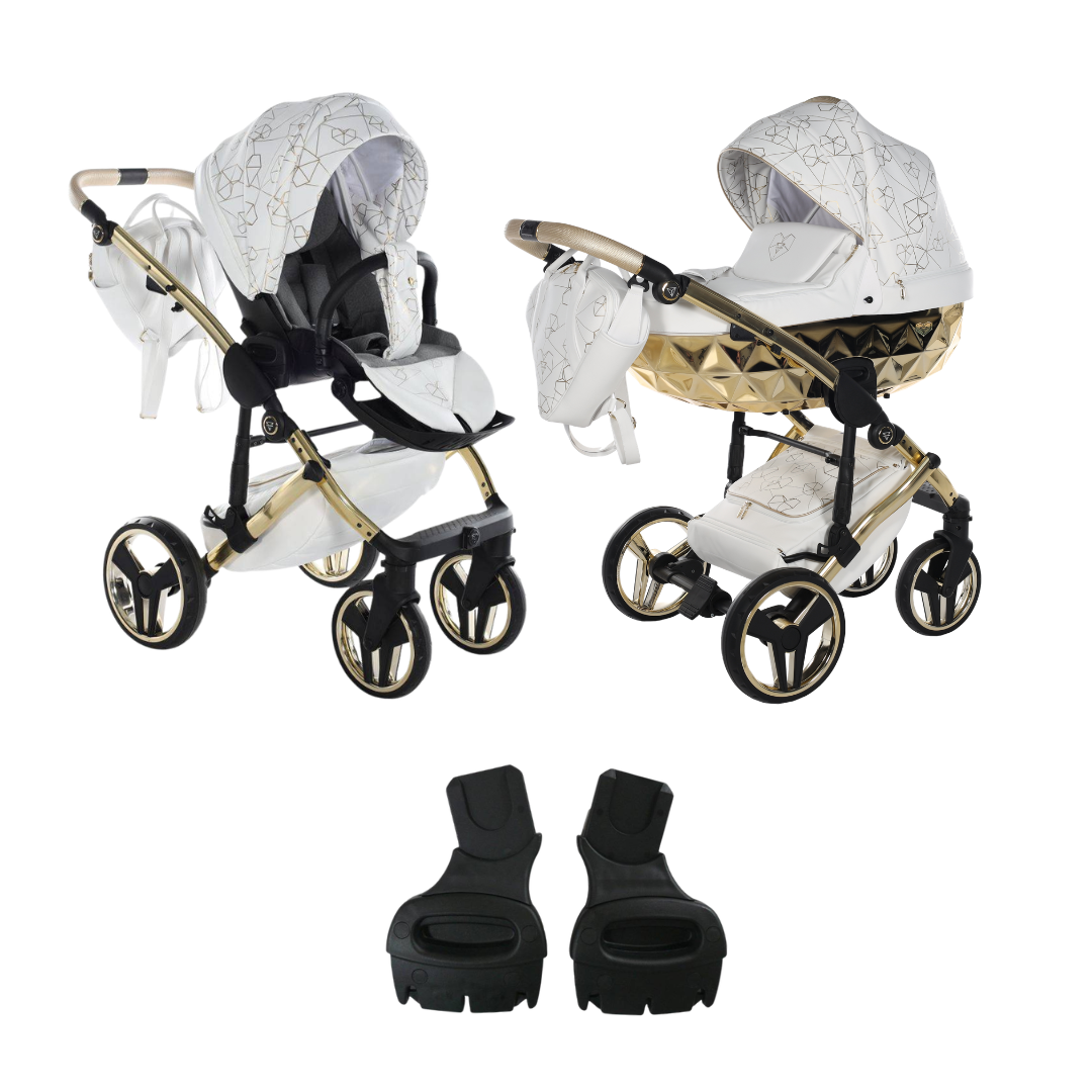 JUNAMA Kombikinderwagen Diamond Heart
