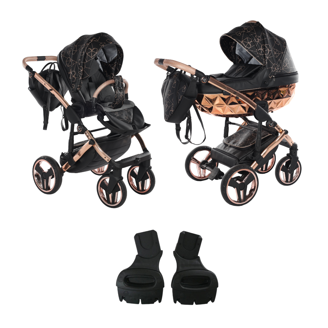 JUNAMA Kombikinderwagen Diamond Heart