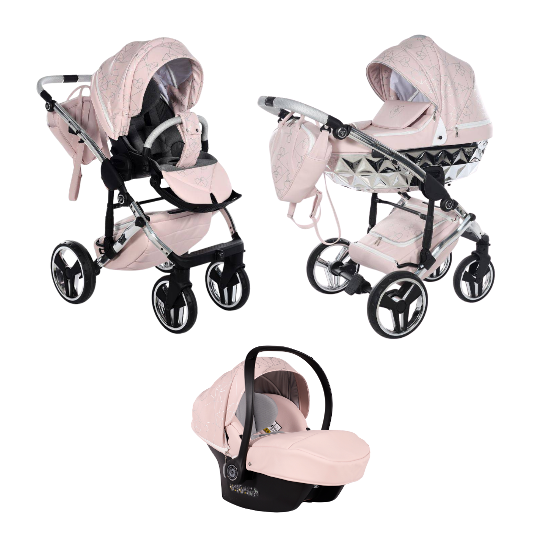 JUNAMA Kombikinderwagen Diamond Heart