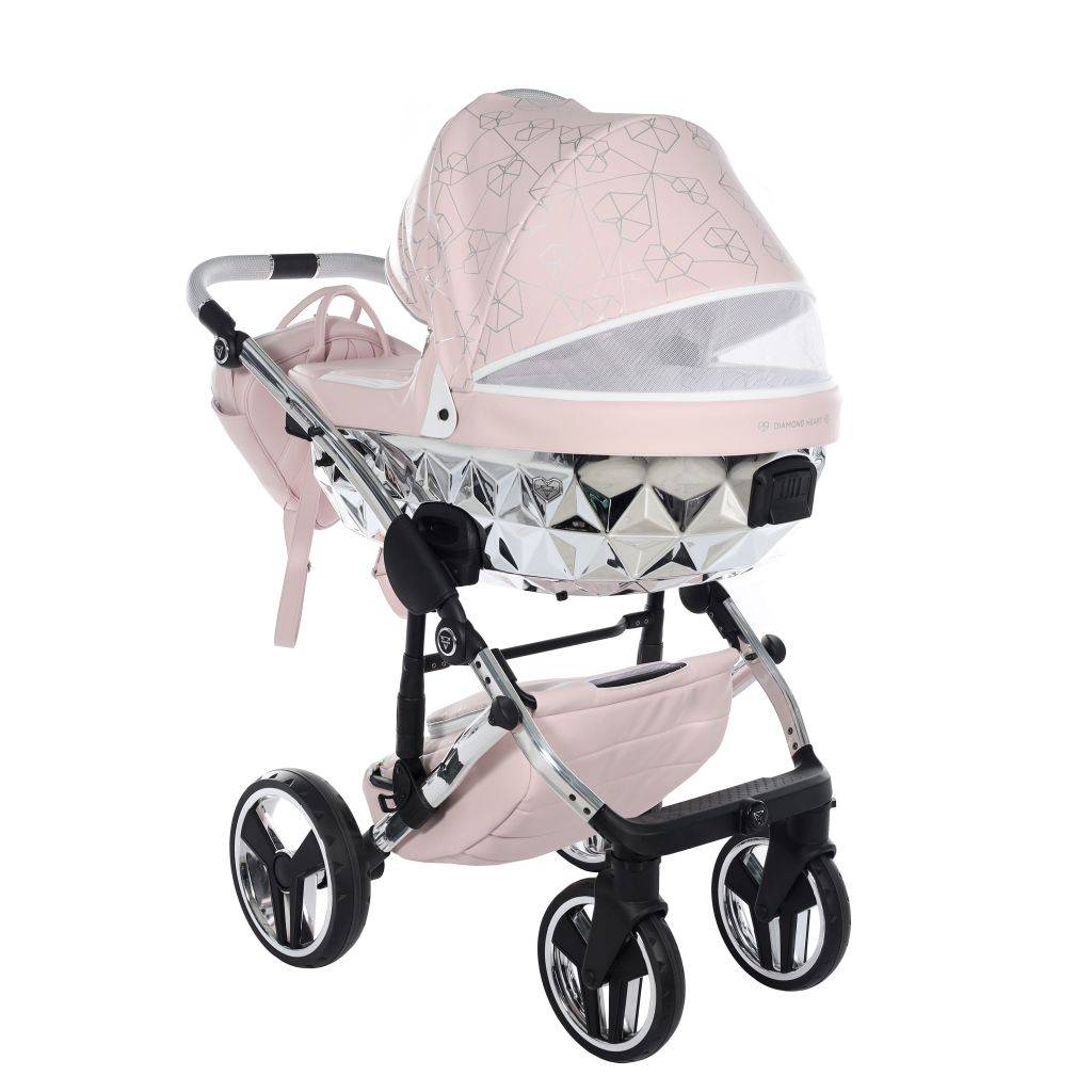JUNAMA Kombikinderwagen Diamond Heart