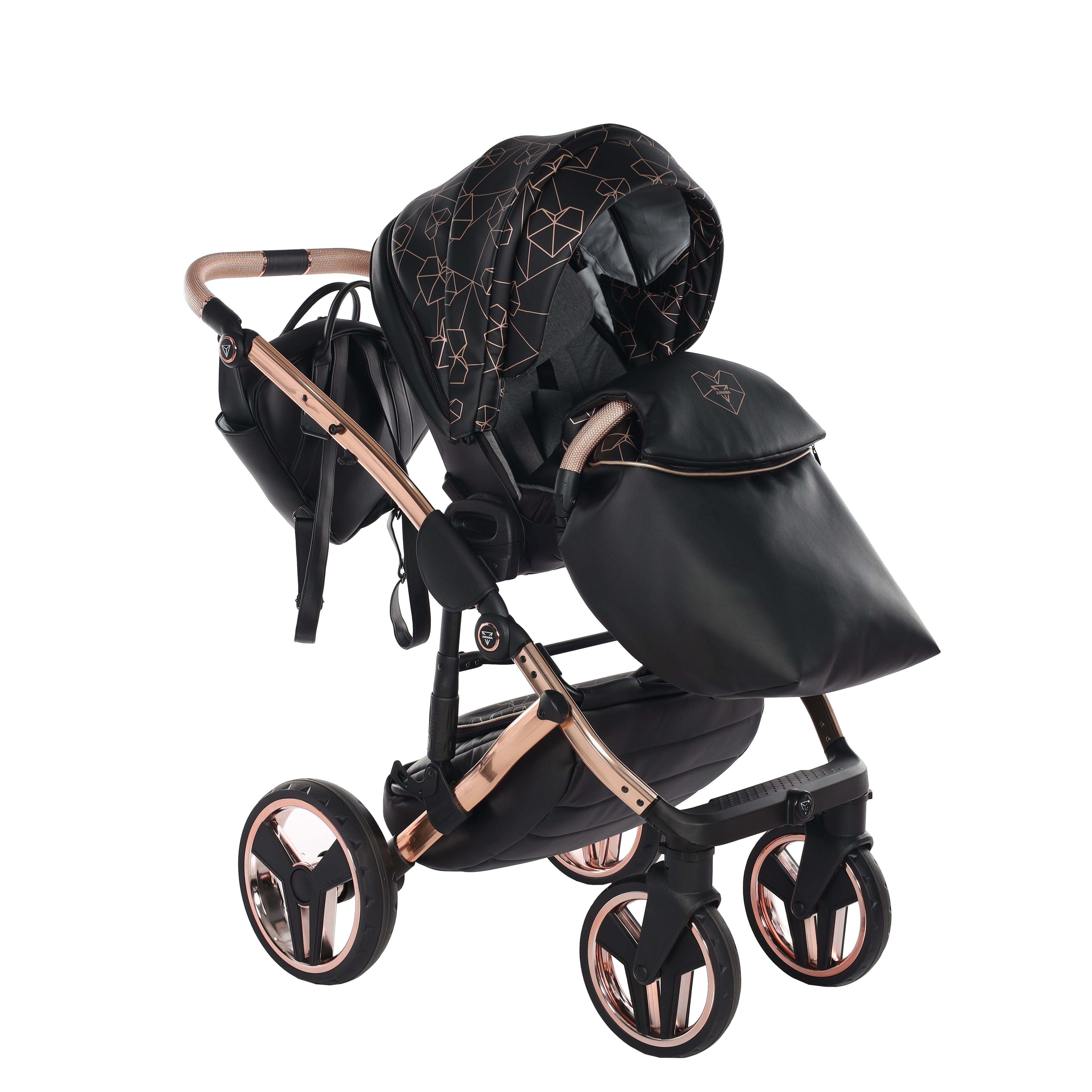 JUNAMA Kombikinderwagen Diamond Heart