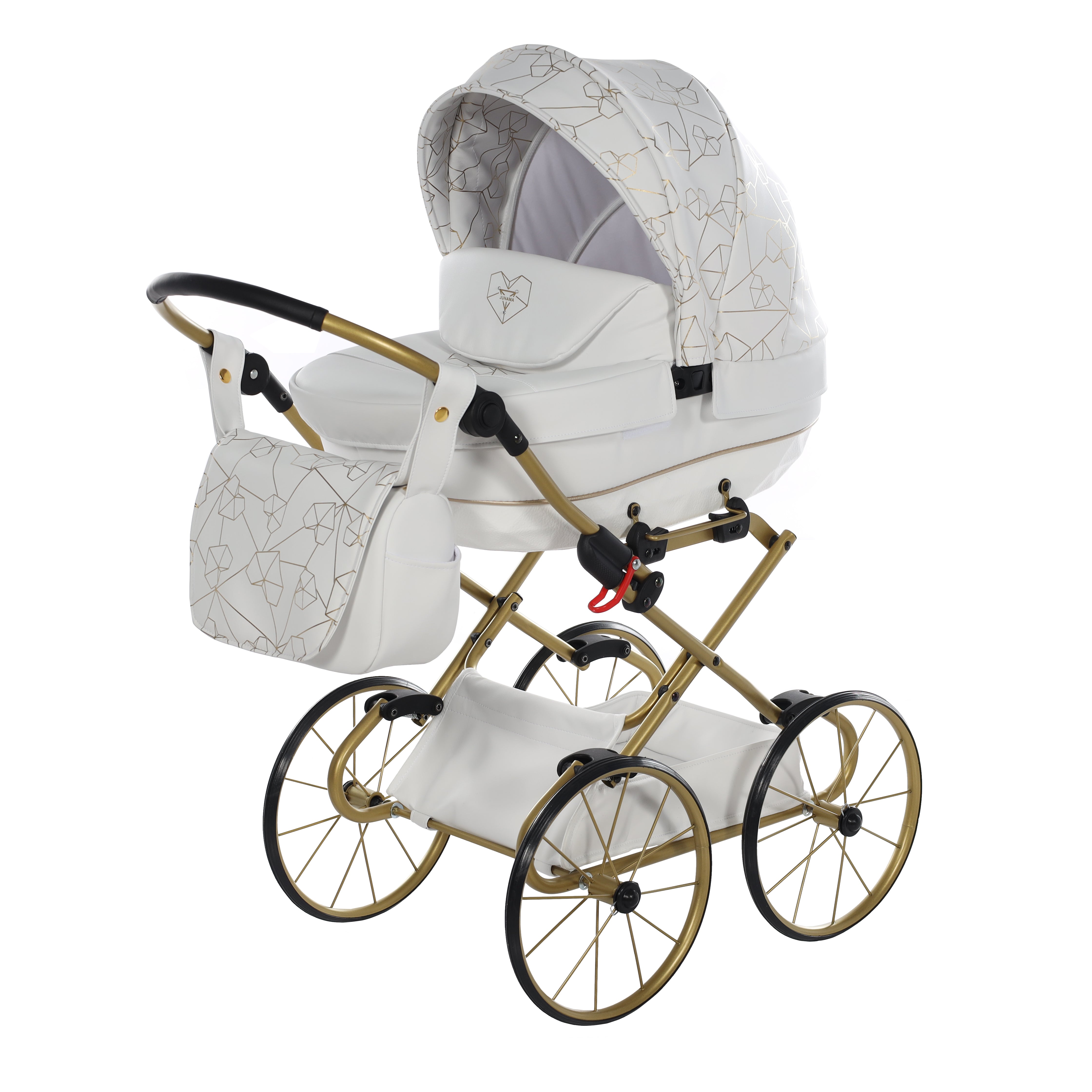 JUNAMA Puppenwagen Heart Mini