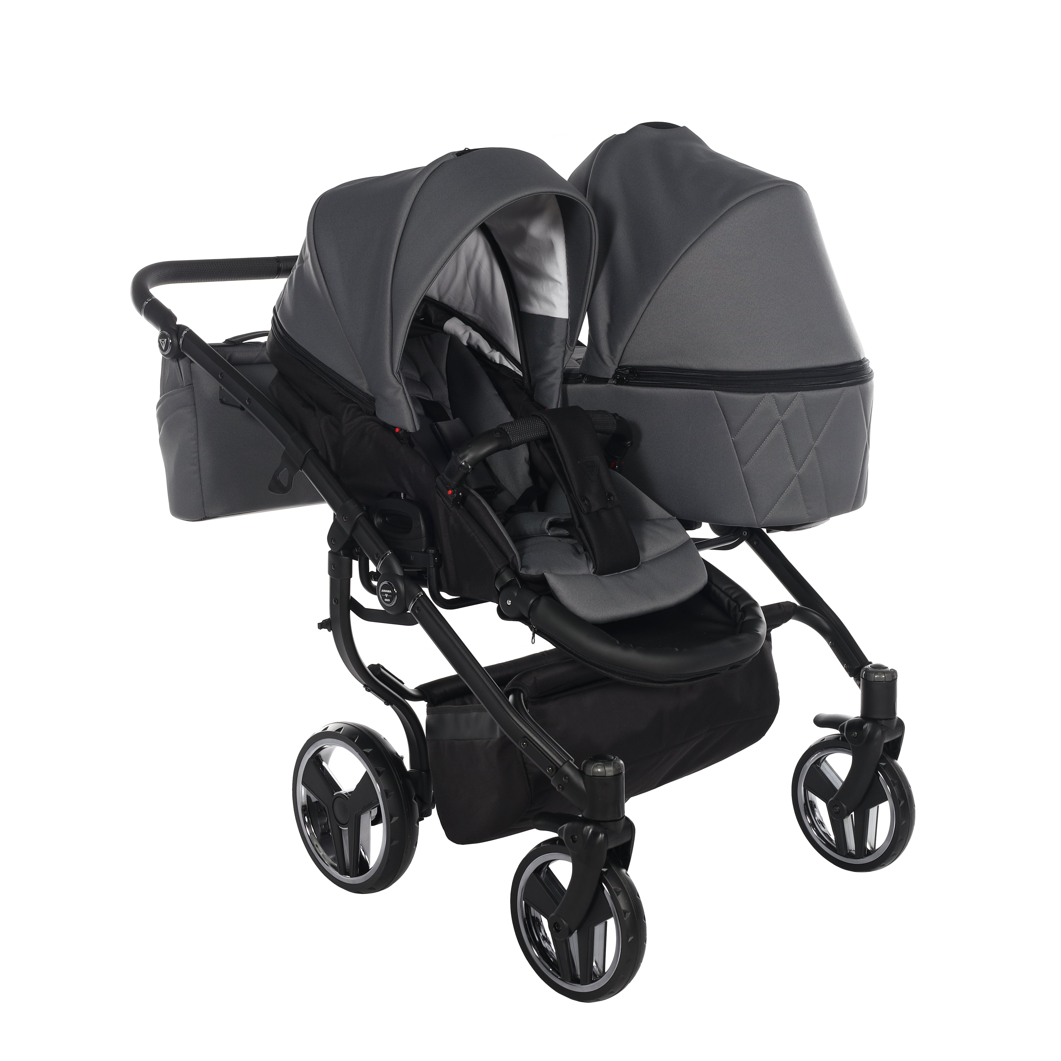 JUNAMA Zwillingskinderwagen Duo V3