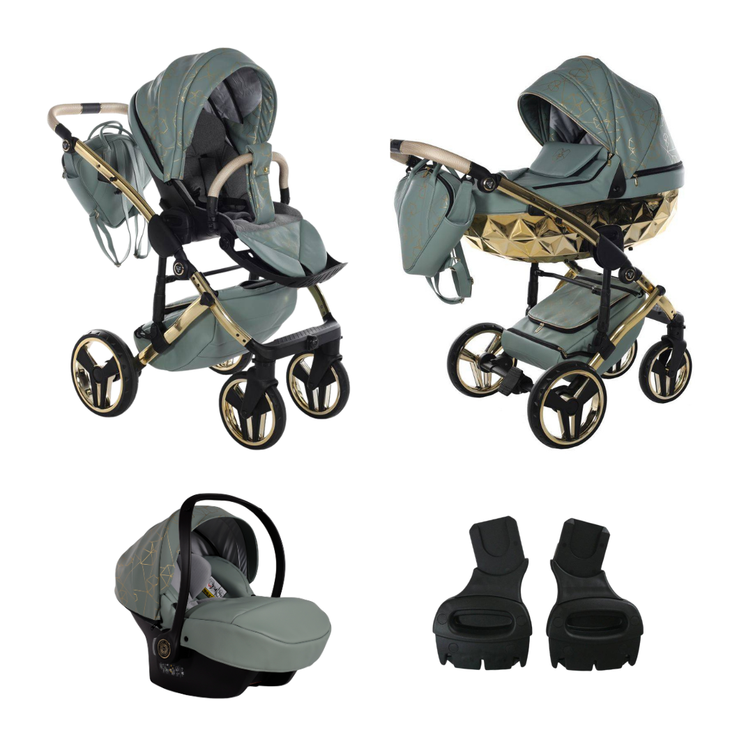 JUNAMA Kombikinderwagen Diamond Heart
