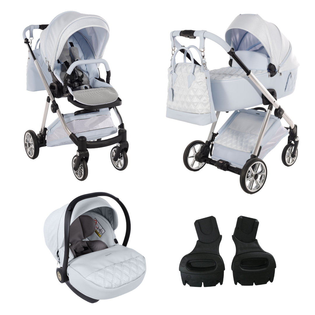 JUNAMA Kombikinderwagen Ellegante Lamé