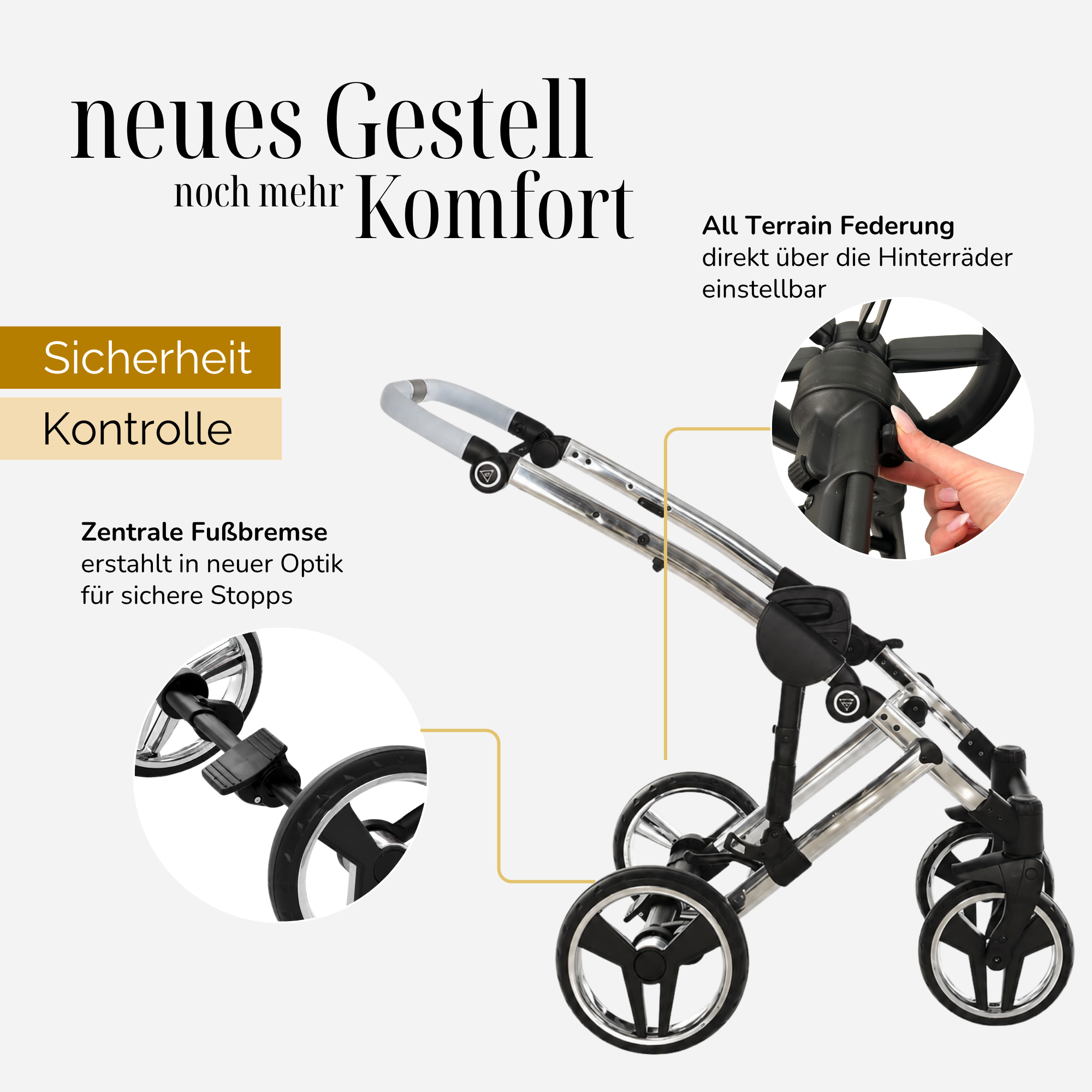 JUNAMA Kombikinderwagen Diamond Dolce