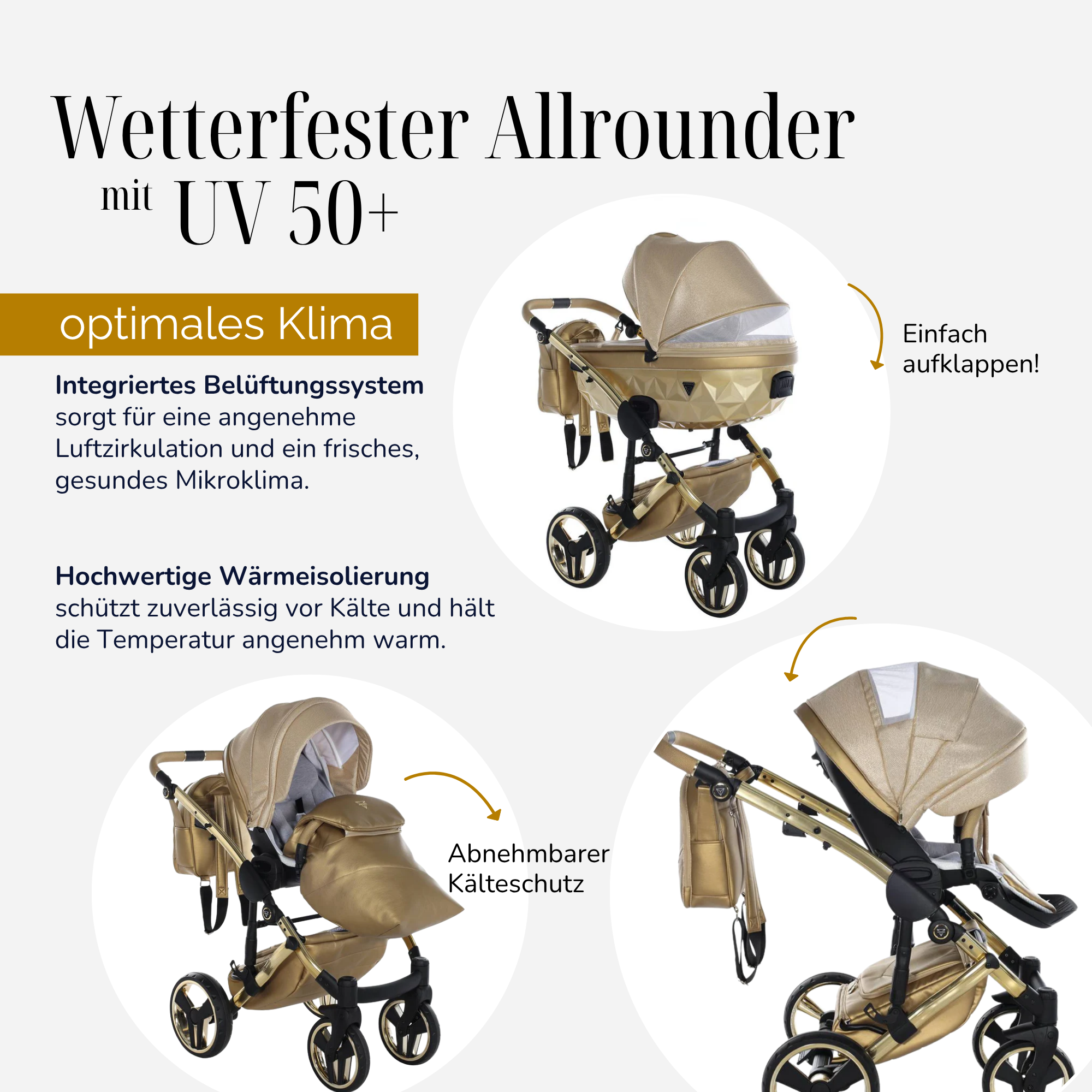JUNAMA Kombikinderwagen Diamond Dolce
