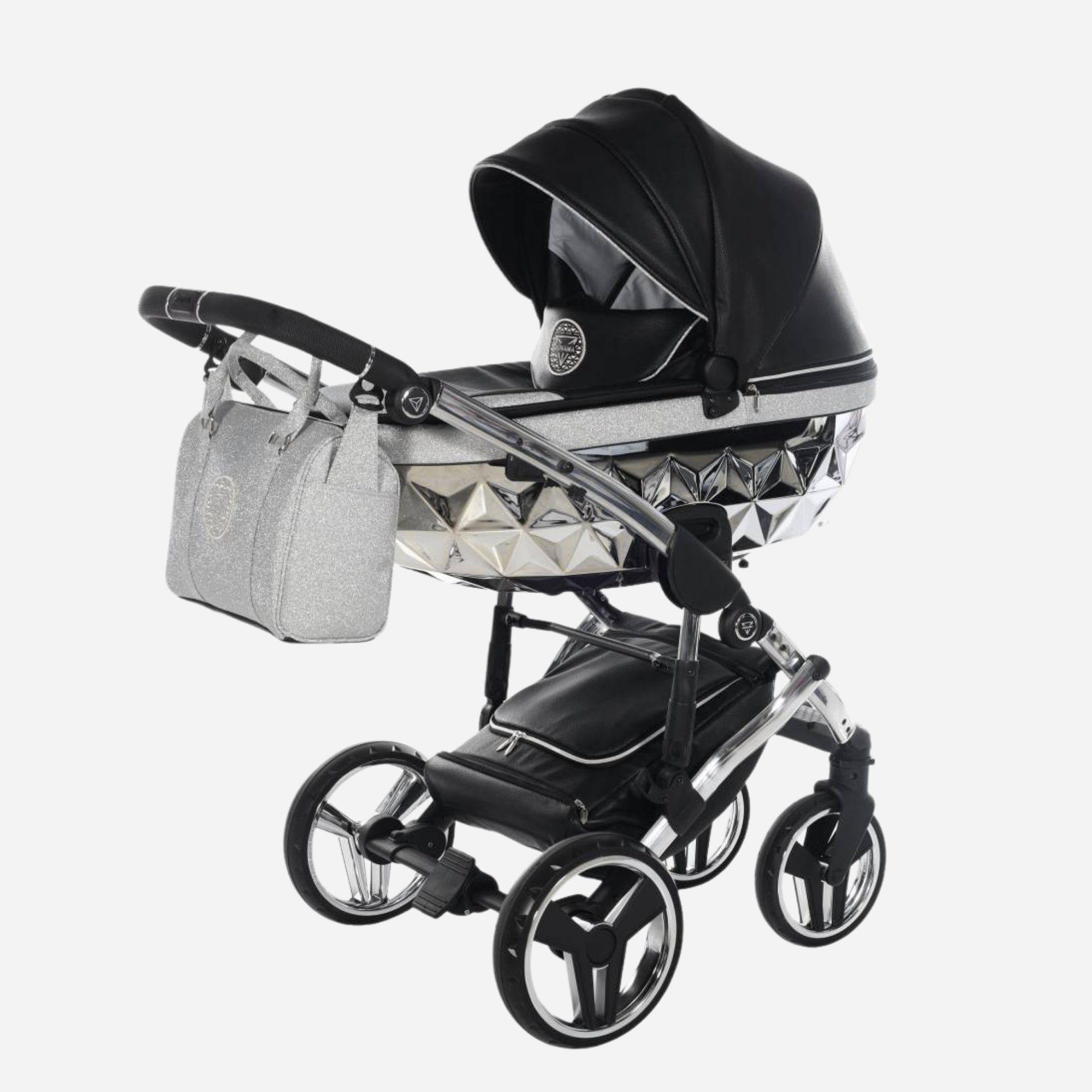 JUNAMA Kombikinderwagen Diamond Hand Craft Glitter