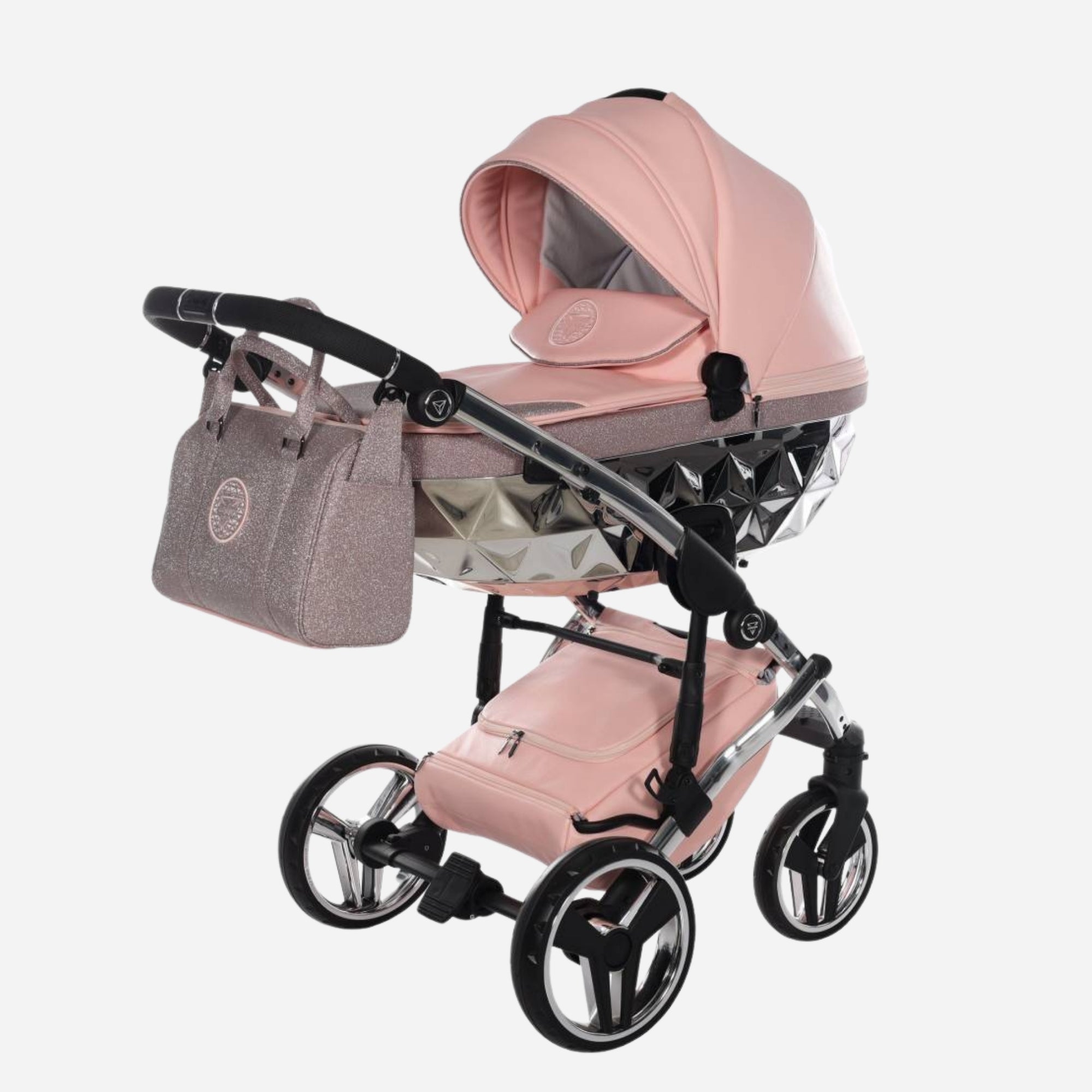 JUNAMA Kombikinderwagen Diamond Hand Craft Glitter