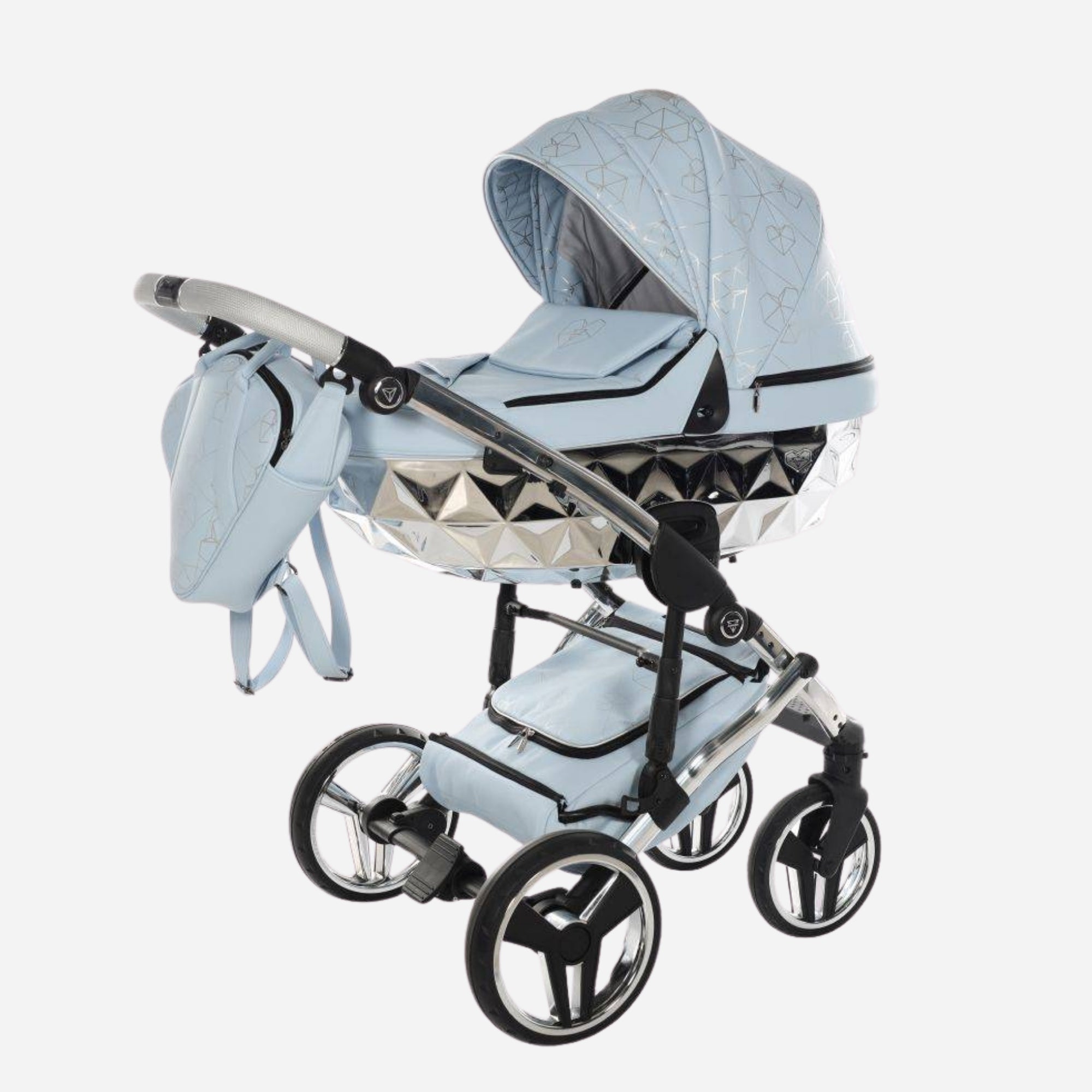 JUNAMA Kombikinderwagen Diamond Heart