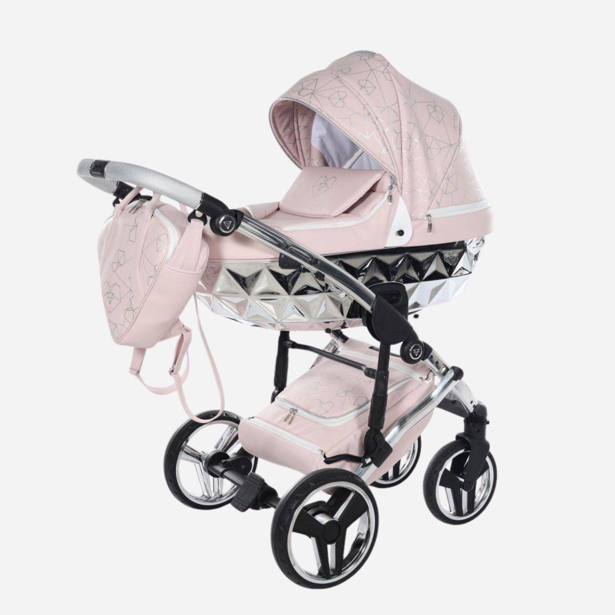 JUNAMA Kombikinderwagen Diamond Heart