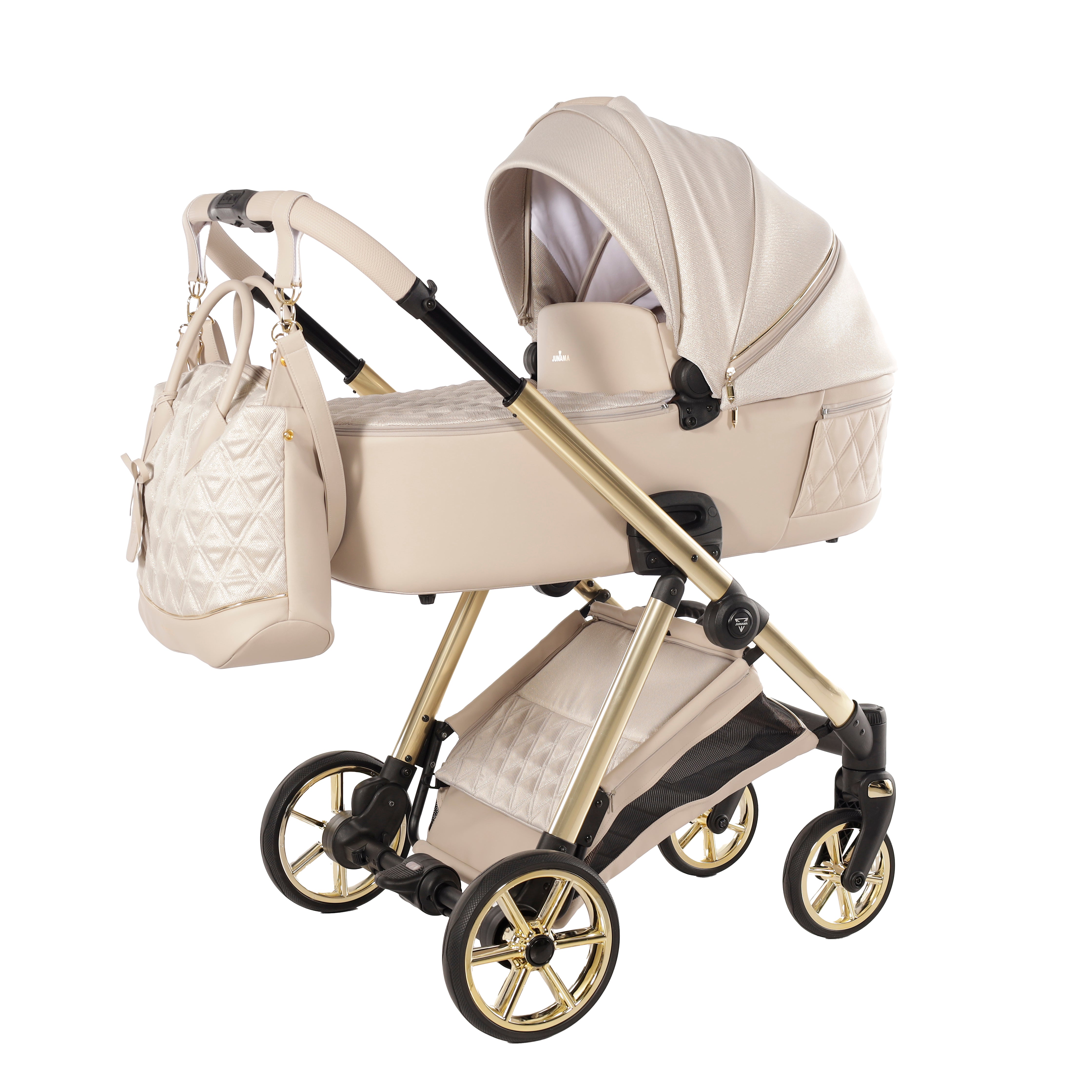 JUNAMA Kombikinderwagen Ellegante Lamé
