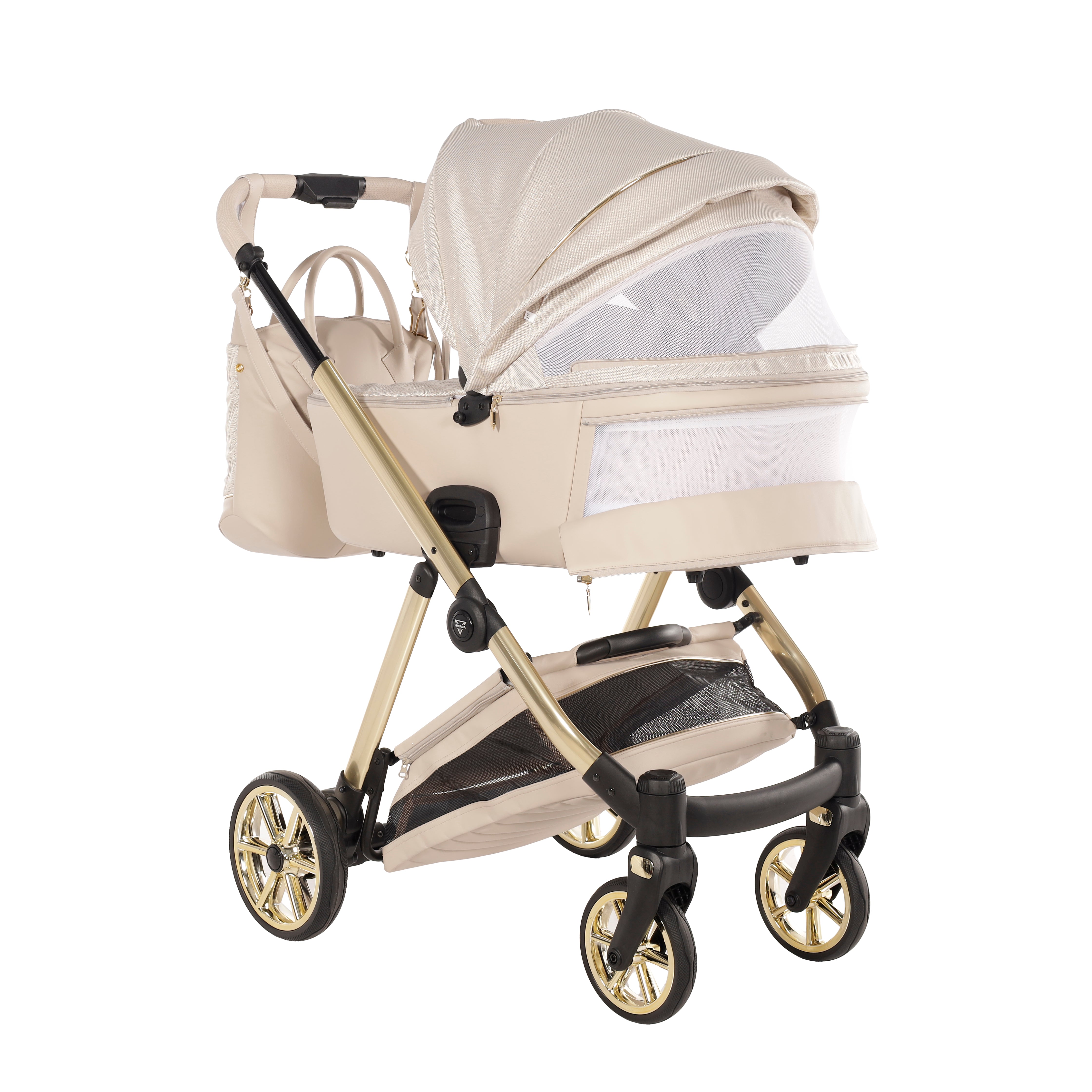 JUNAMA Kombikinderwagen Ellegante Lamé