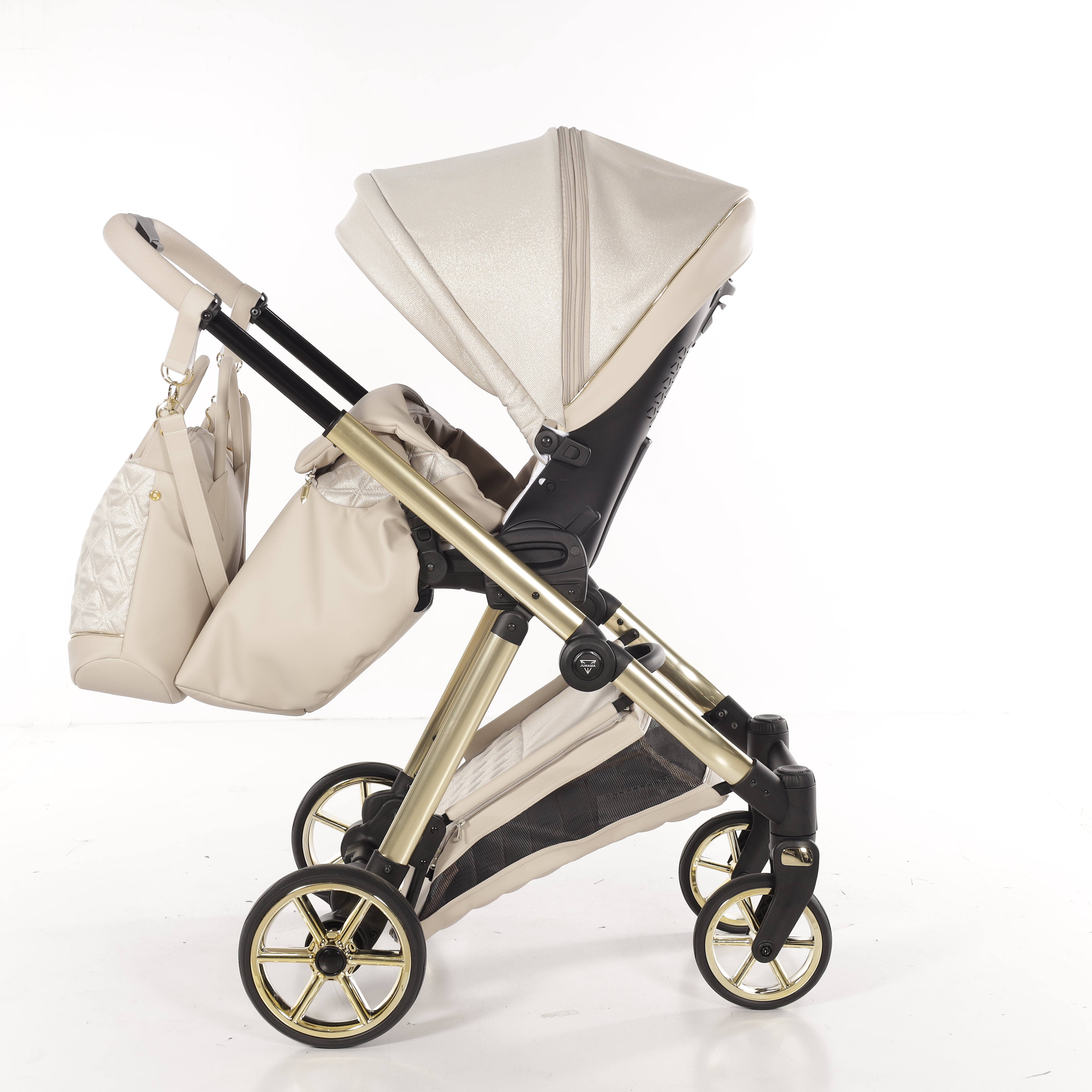 JUNAMA Kombikinderwagen Ellegante Lamé