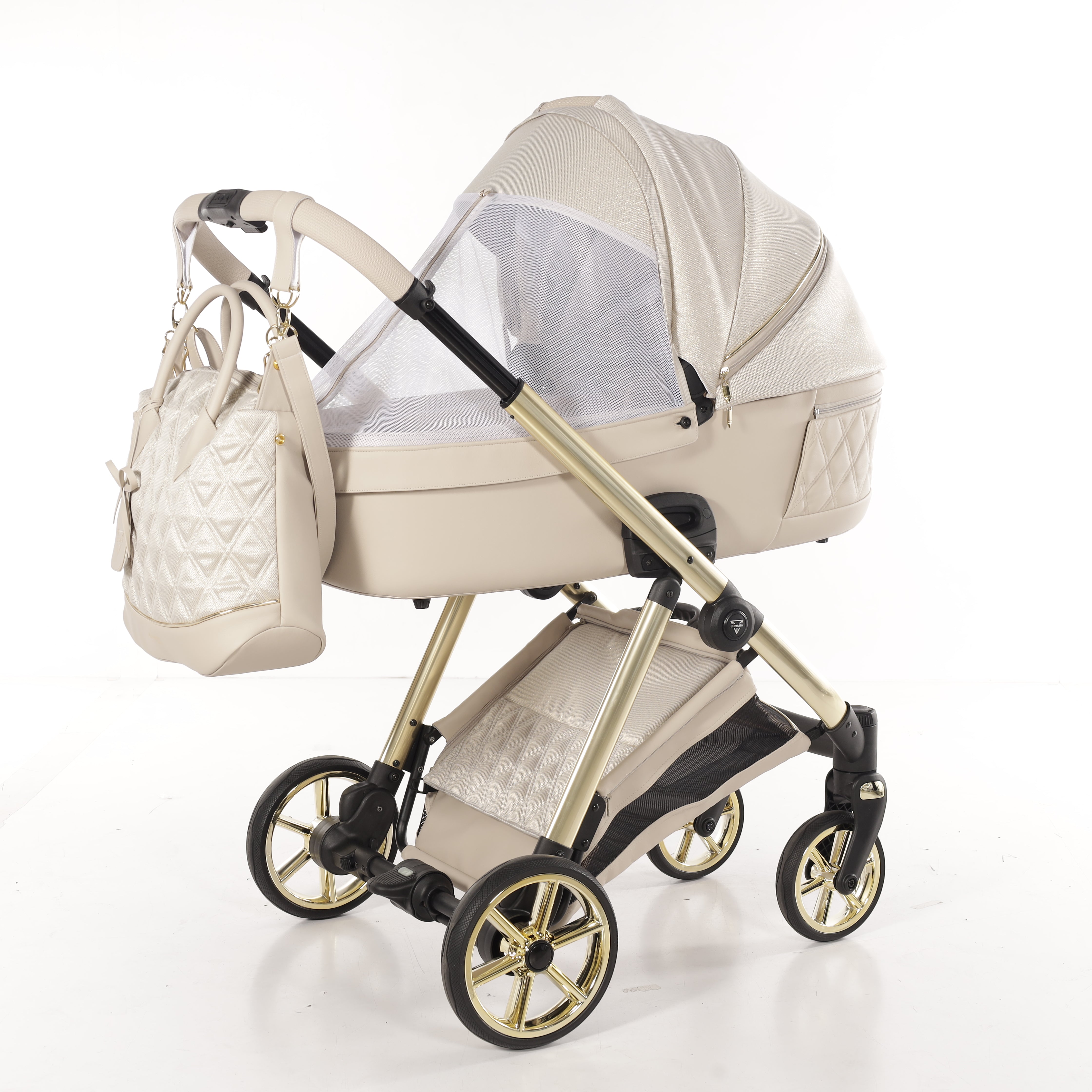 JUNAMA Kombikinderwagen Ellegante Lamé