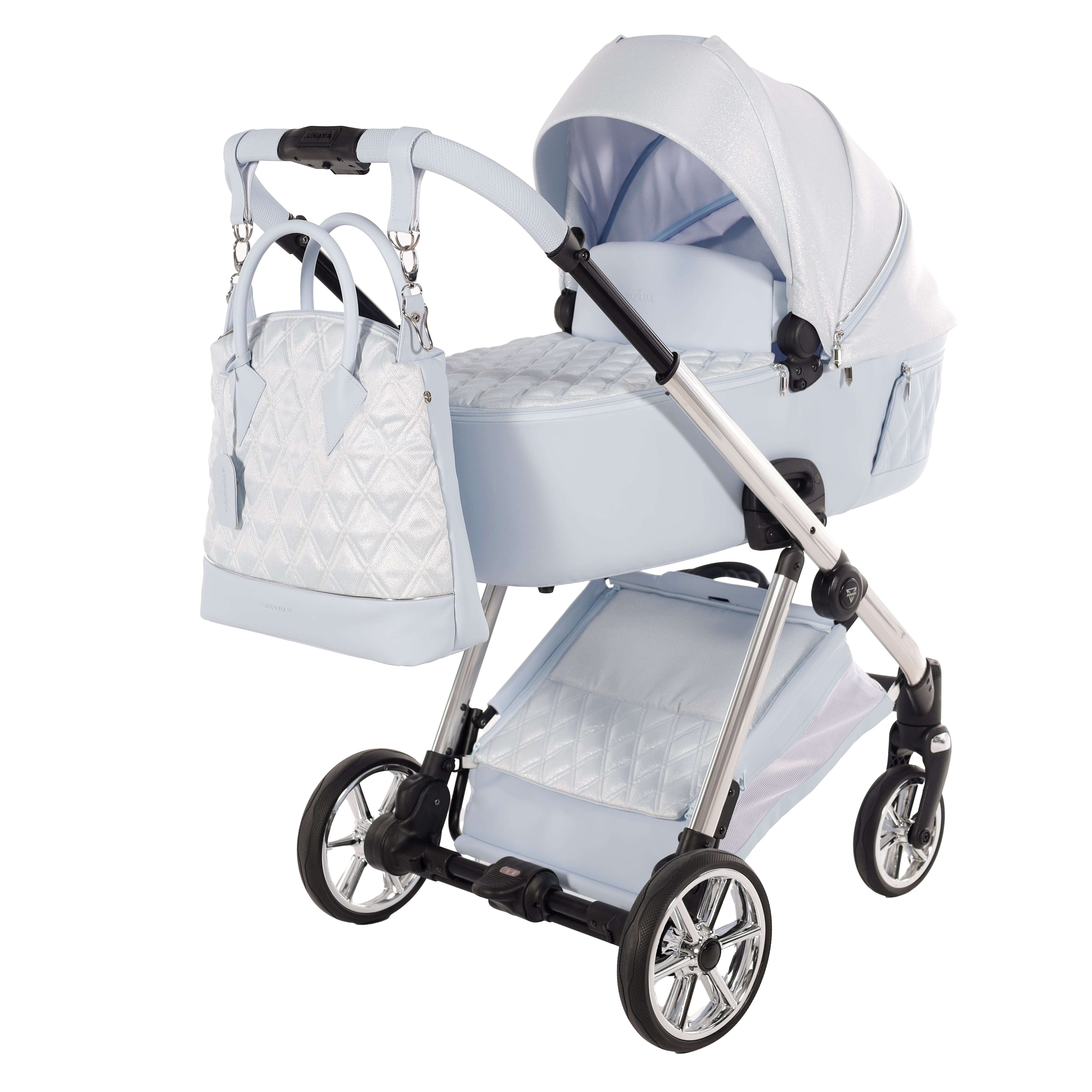 JUNAMA Kombikinderwagen Ellegante Lamé
