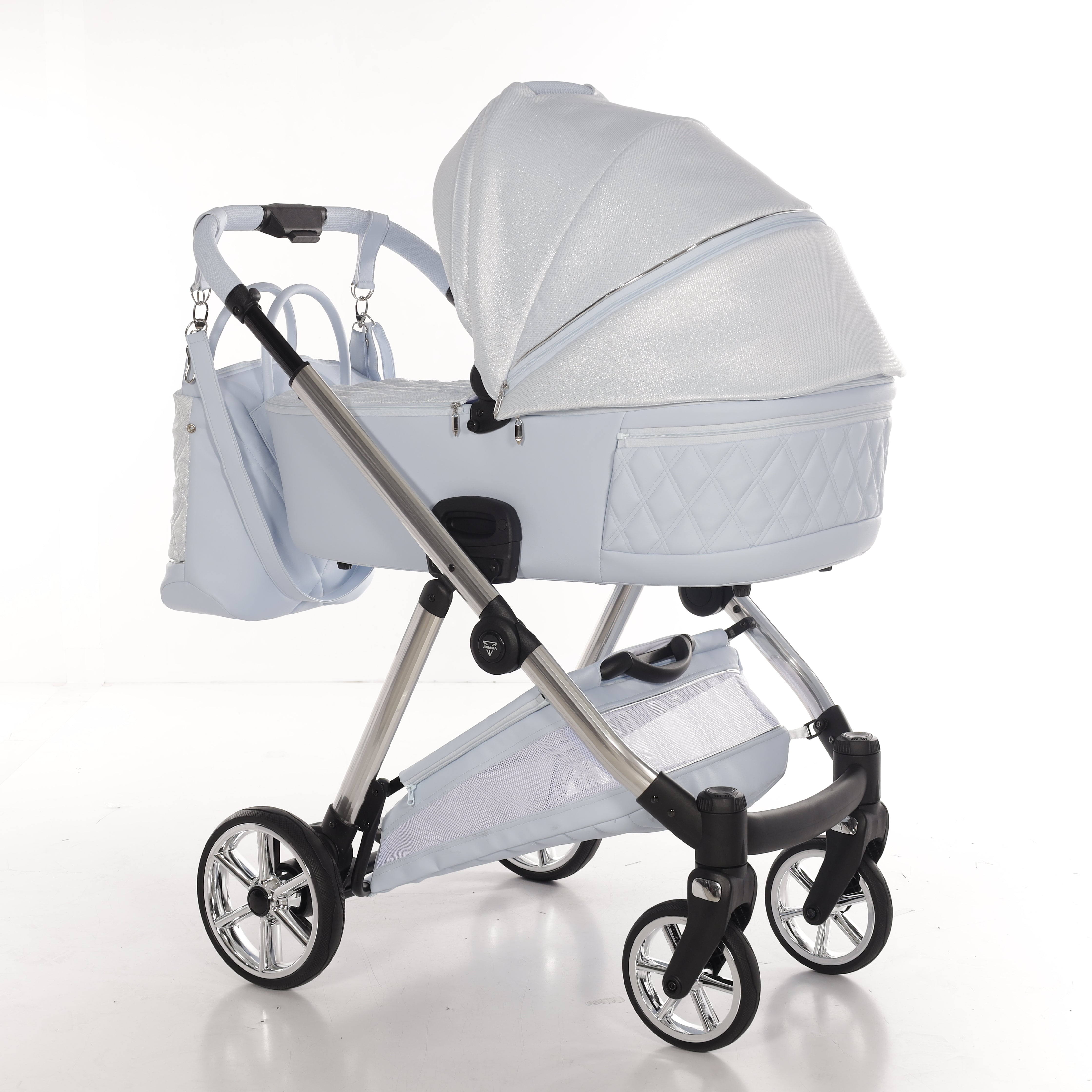 JUNAMA Kombikinderwagen Ellegante Lamé