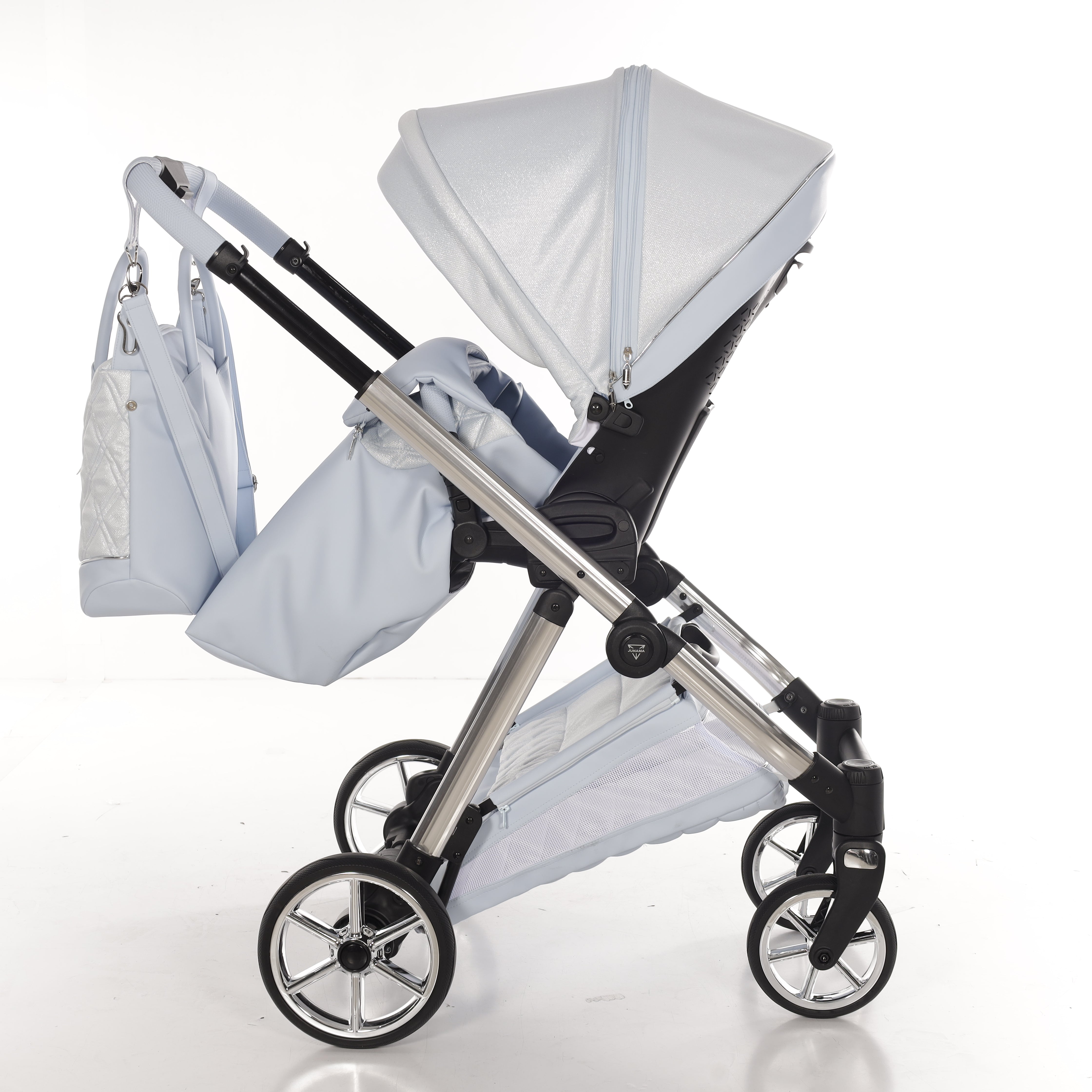 JUNAMA Kombikinderwagen Ellegante Lamé