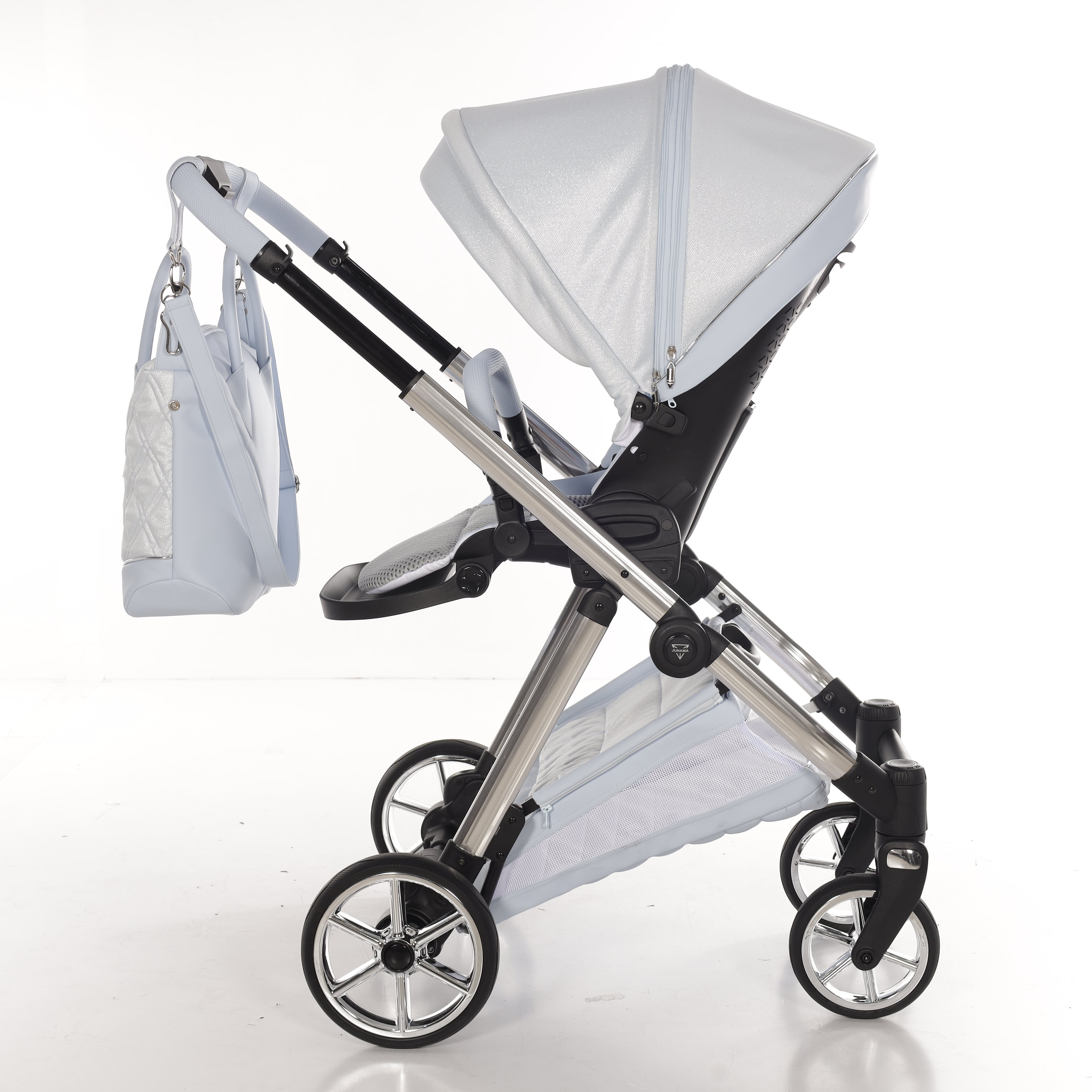 JUNAMA Kombikinderwagen Ellegante Lamé