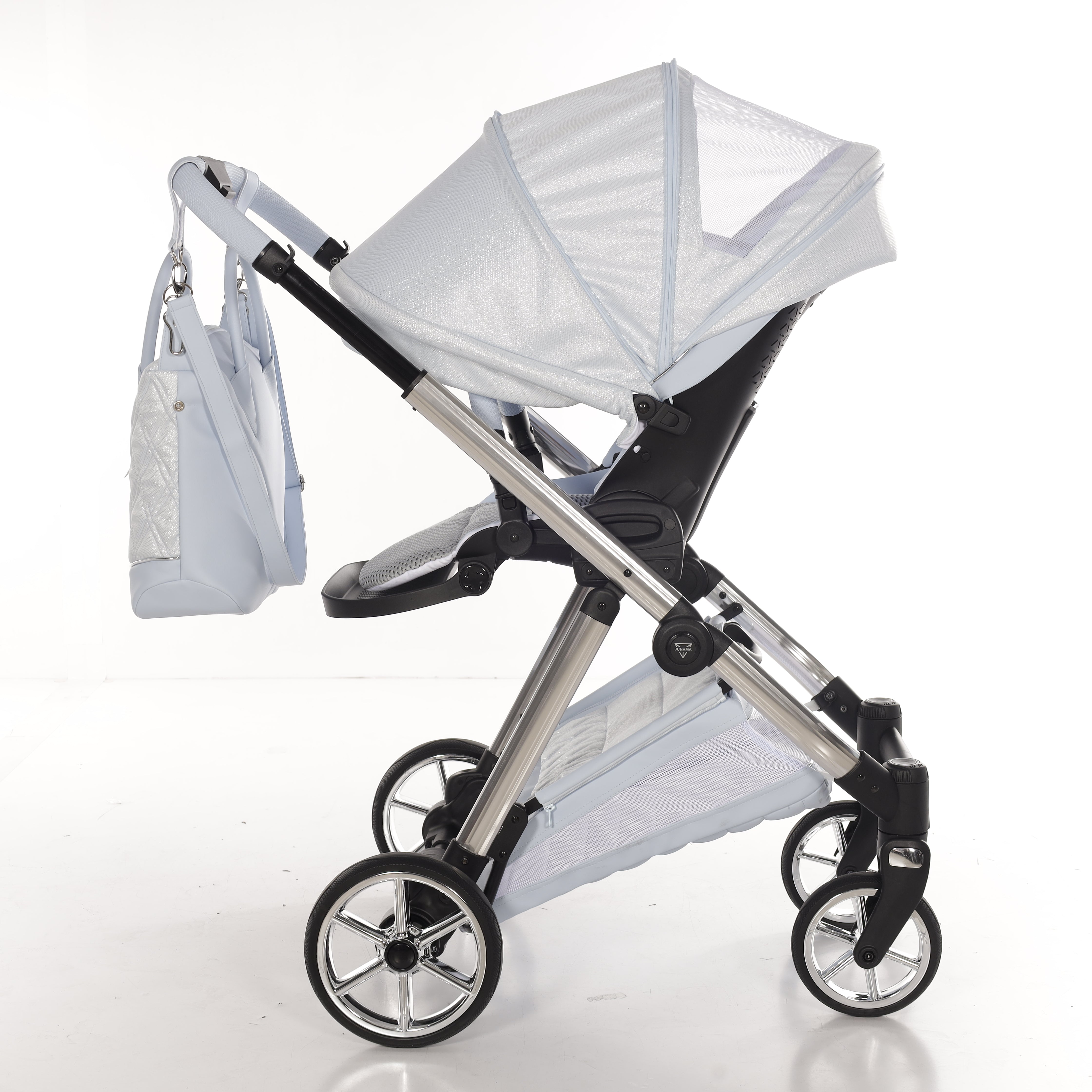JUNAMA Kombikinderwagen Ellegante Lamé