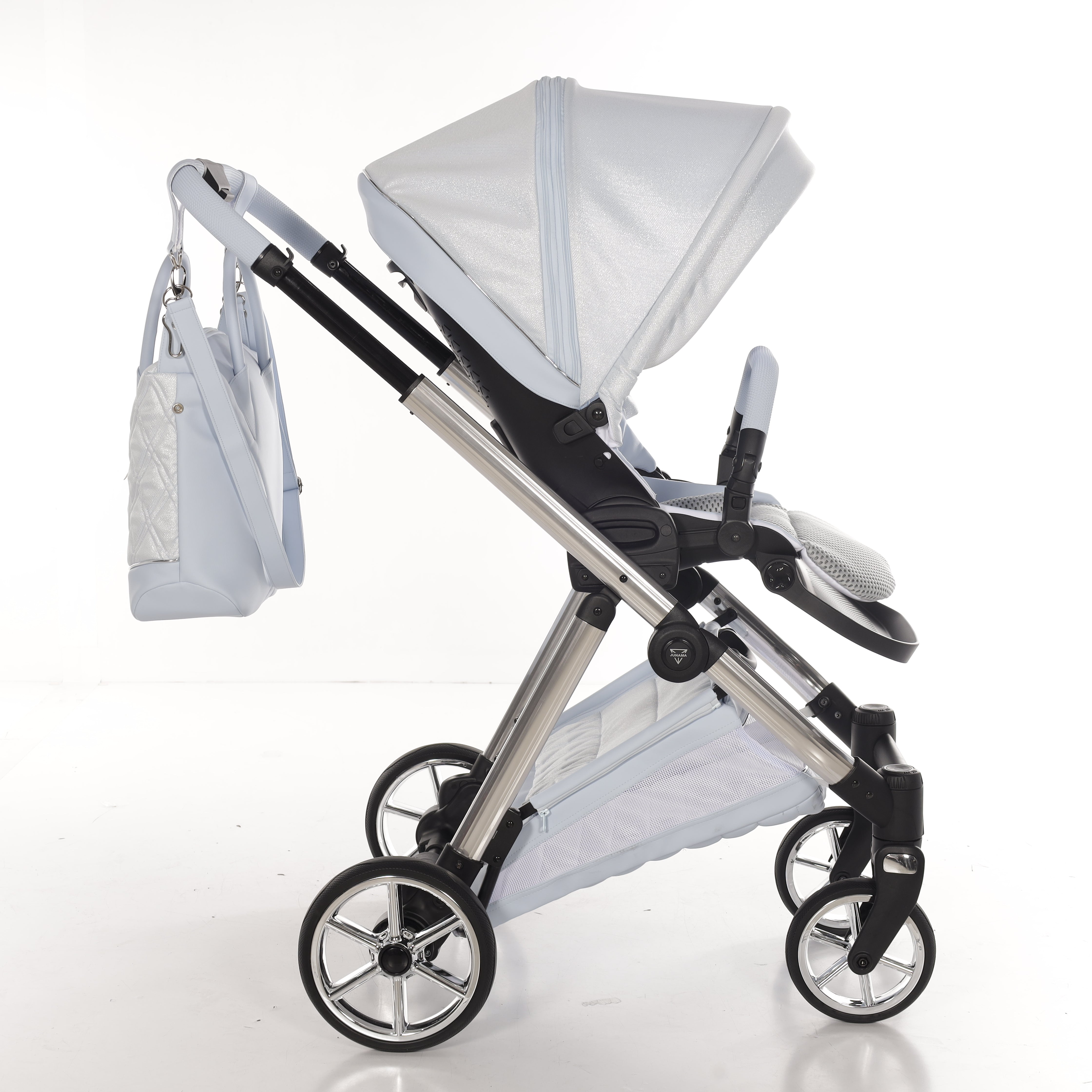 JUNAMA Kombikinderwagen Ellegante Lamé