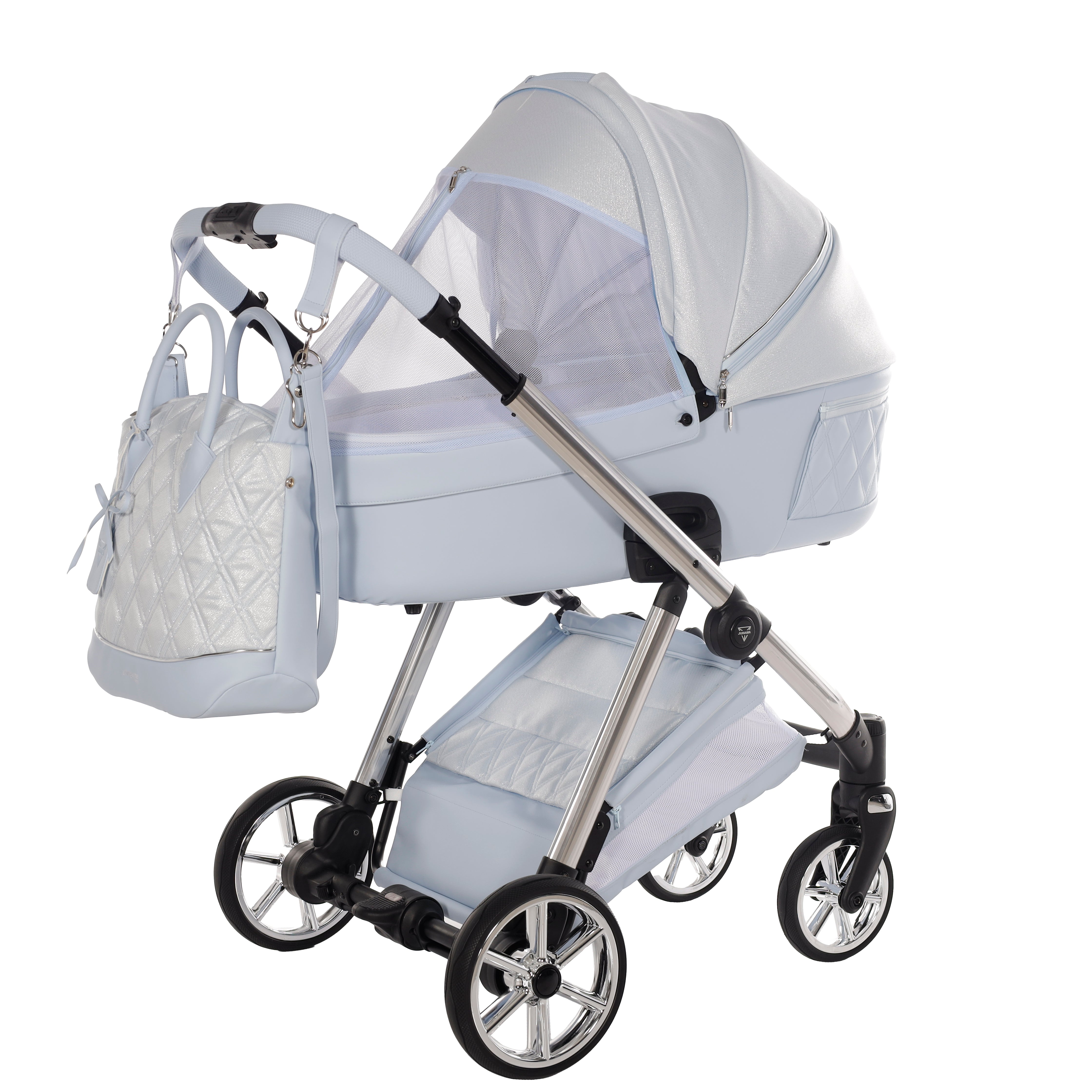 JUNAMA Kombikinderwagen Ellegante Lamé