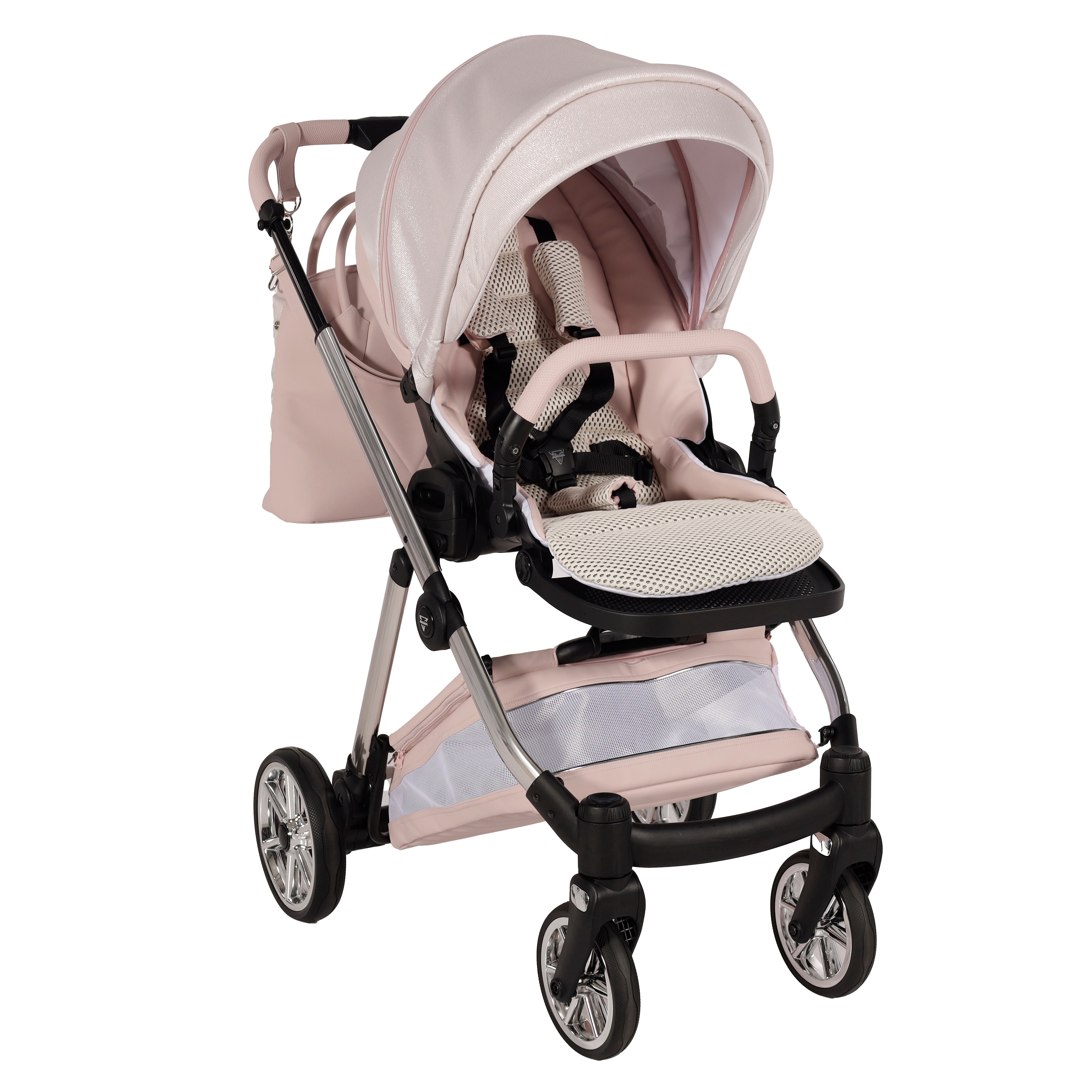 JUNAMA Kombikinderwagen Ellegante Lamé