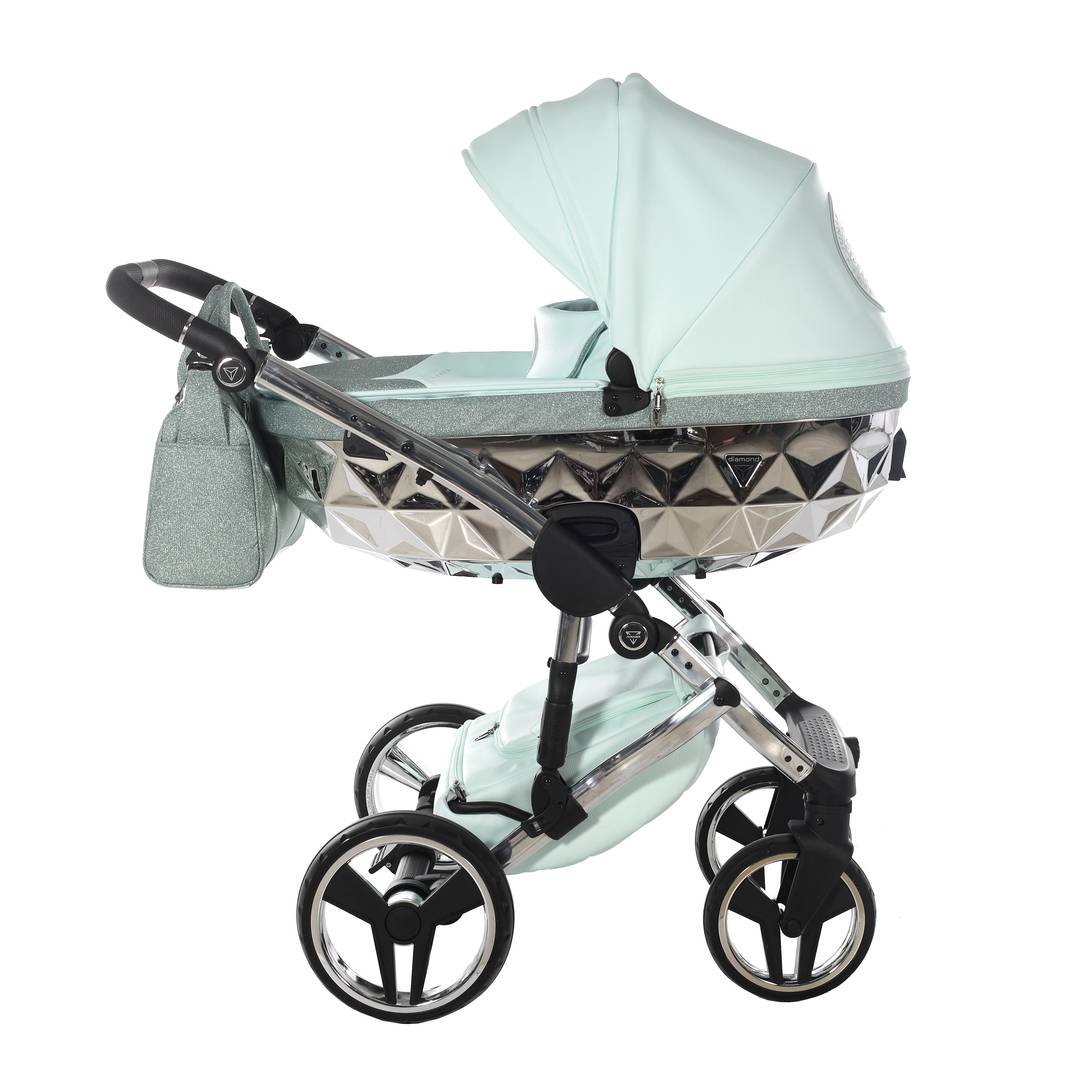 JUNAMA Kombikinderwagen Diamond Hand Craft Glitter