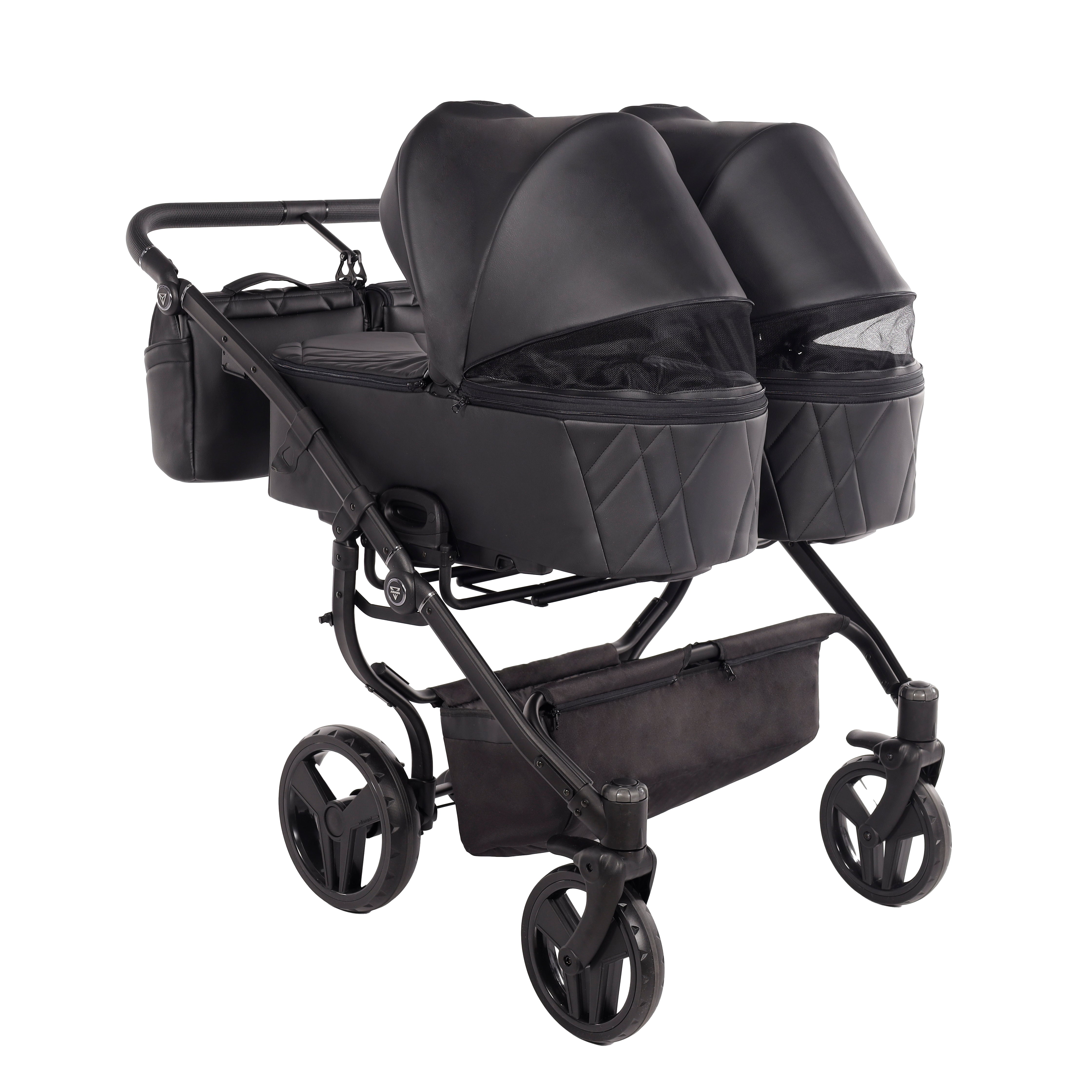 JUNAMA Zwillingskinderwagen Duo V3 Eco