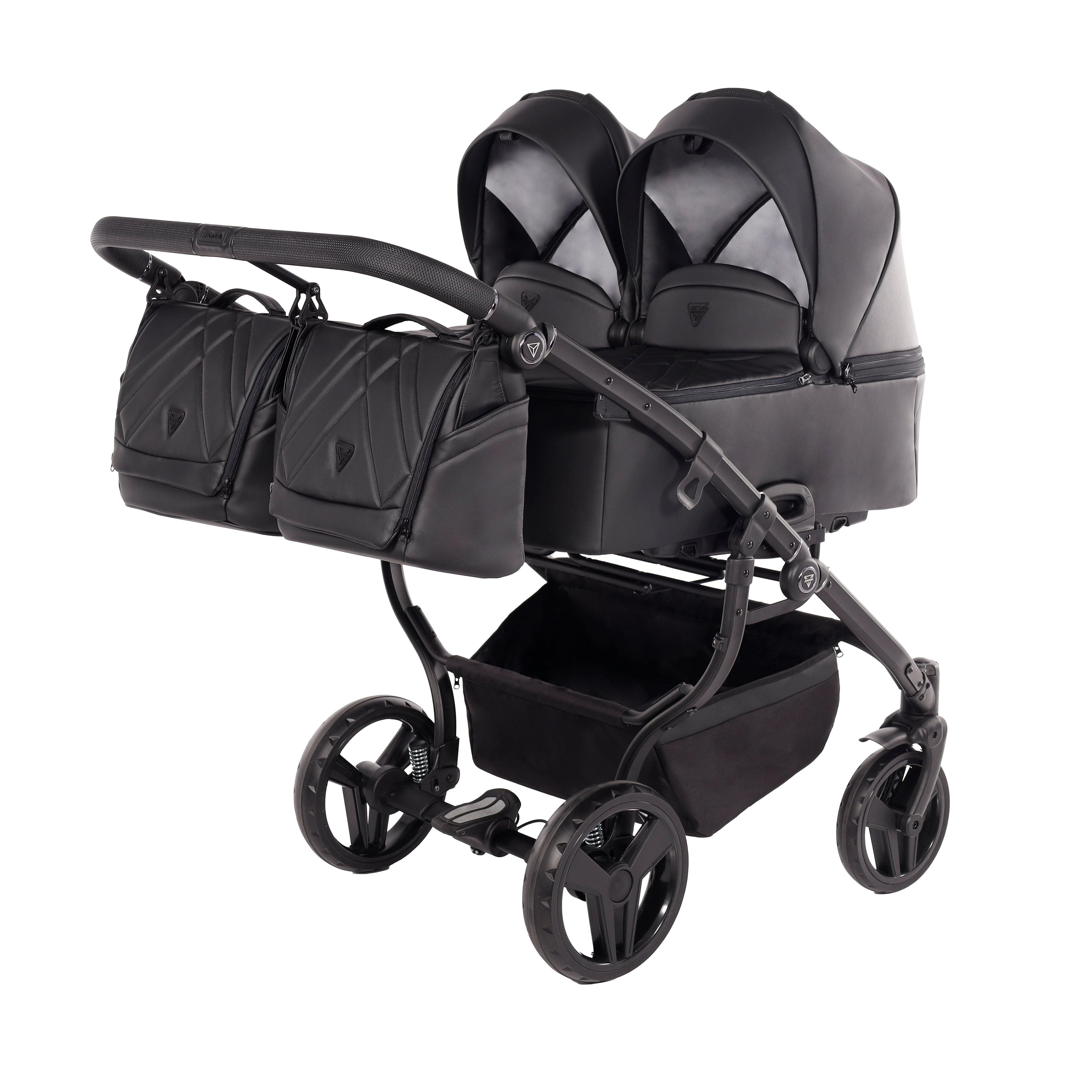JUNAMA Zwillingskinderwagen Duo V3 Eco