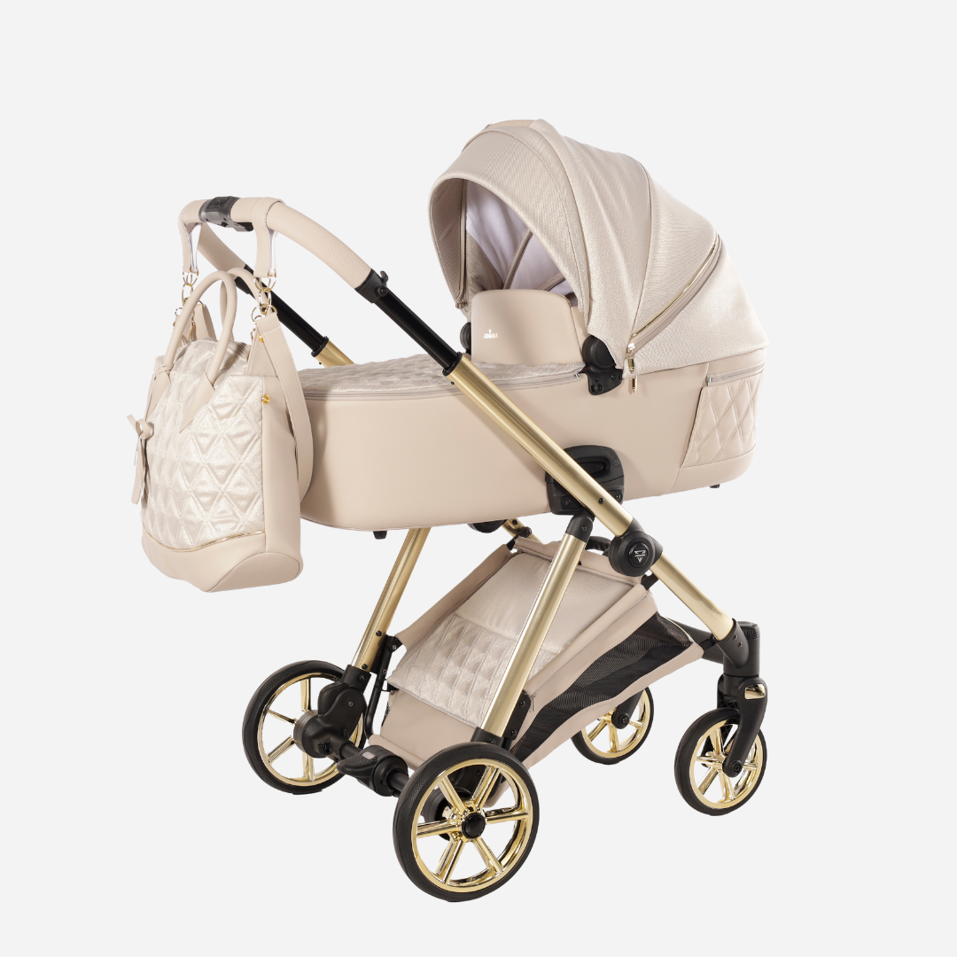 JUNAMA Kombikinderwagen Ellegante Lamé