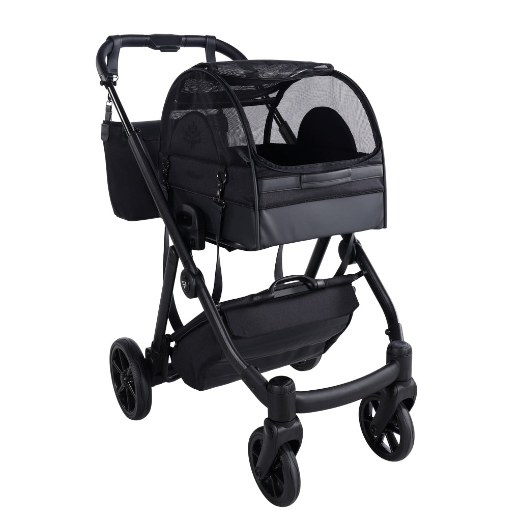 JUNAMA 2-in-1 Hunde Buggy und Trägerbox