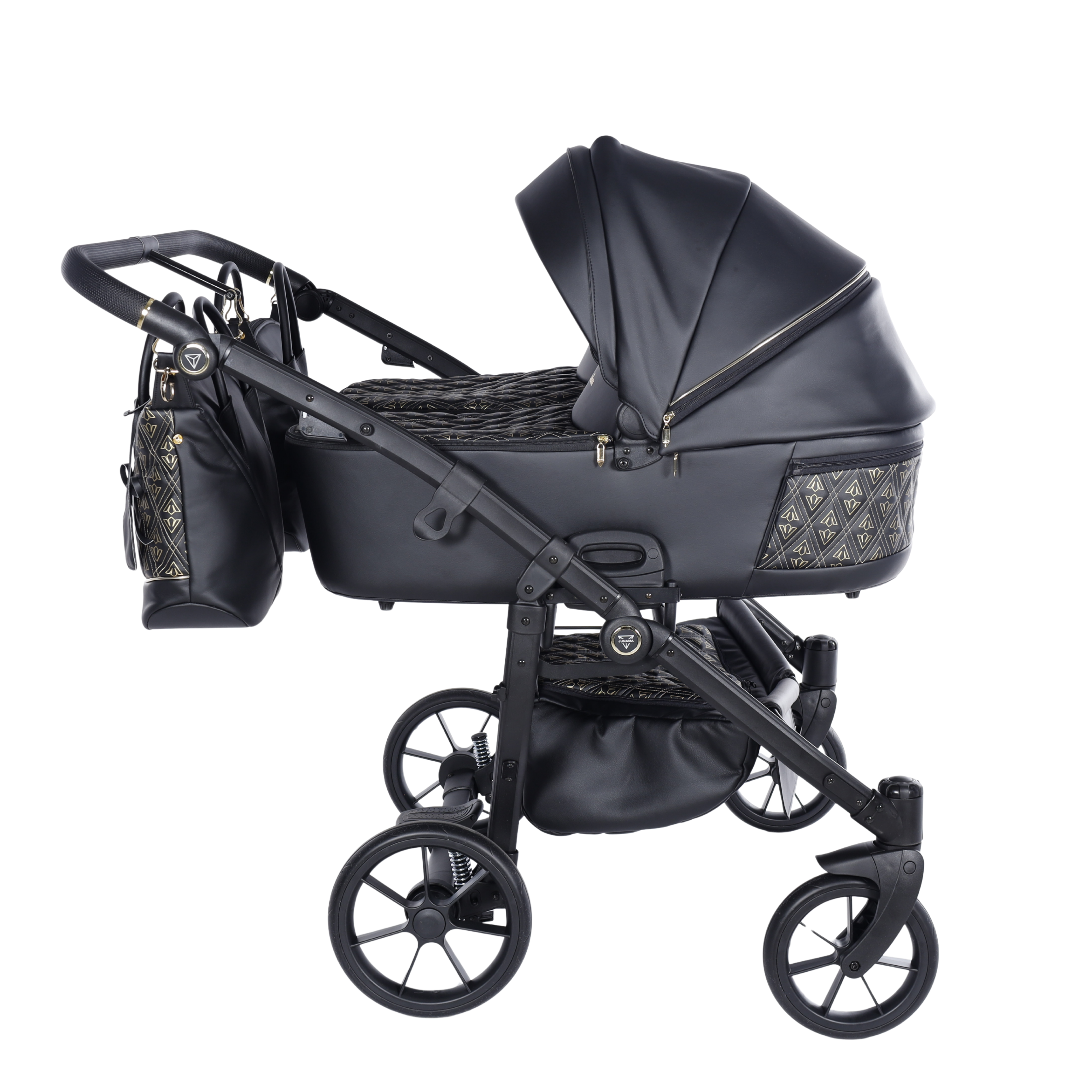 JUNAMA Zwillingskinderwagen Duo Art Deco