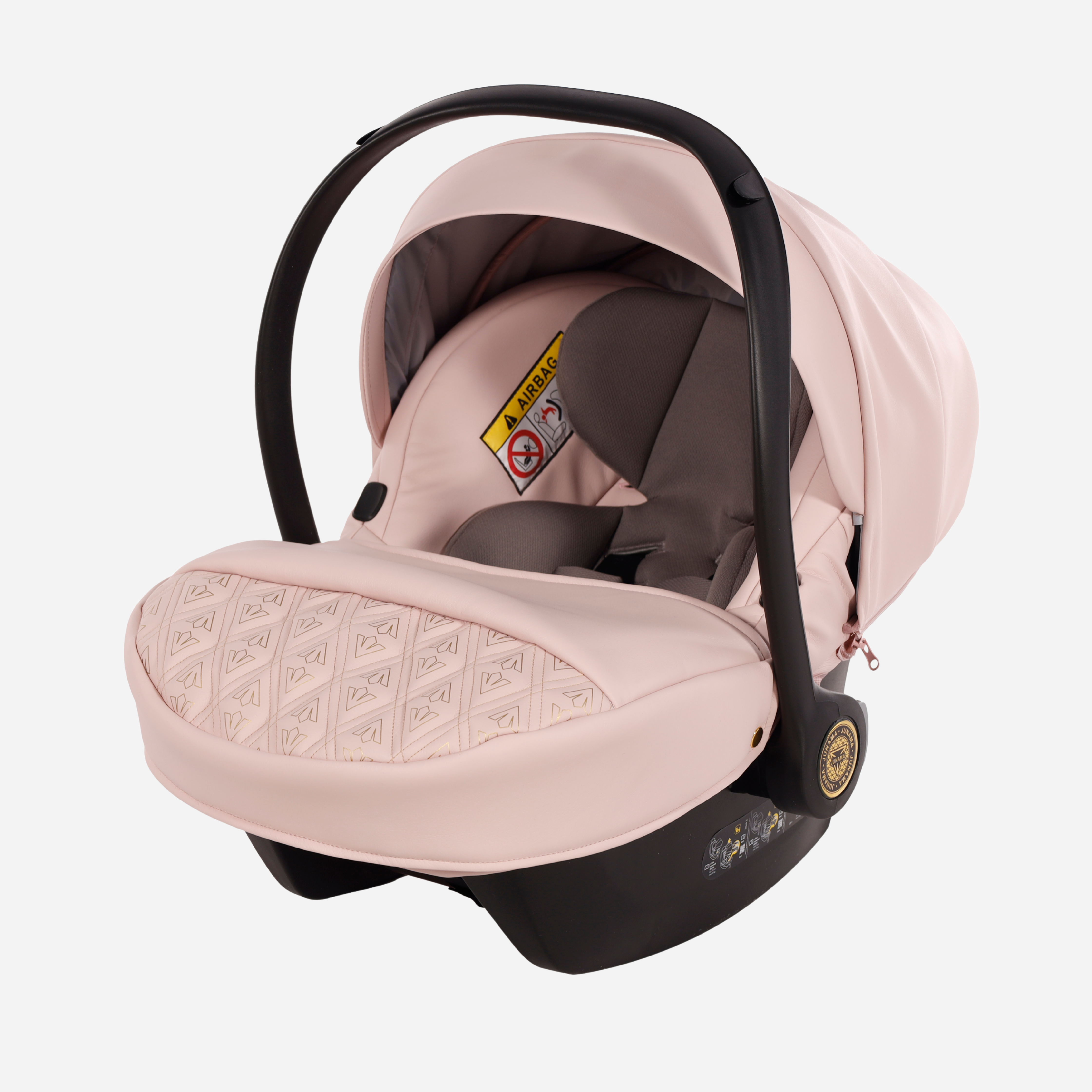 JUNAMA Babyschale Ellegante Art Deco