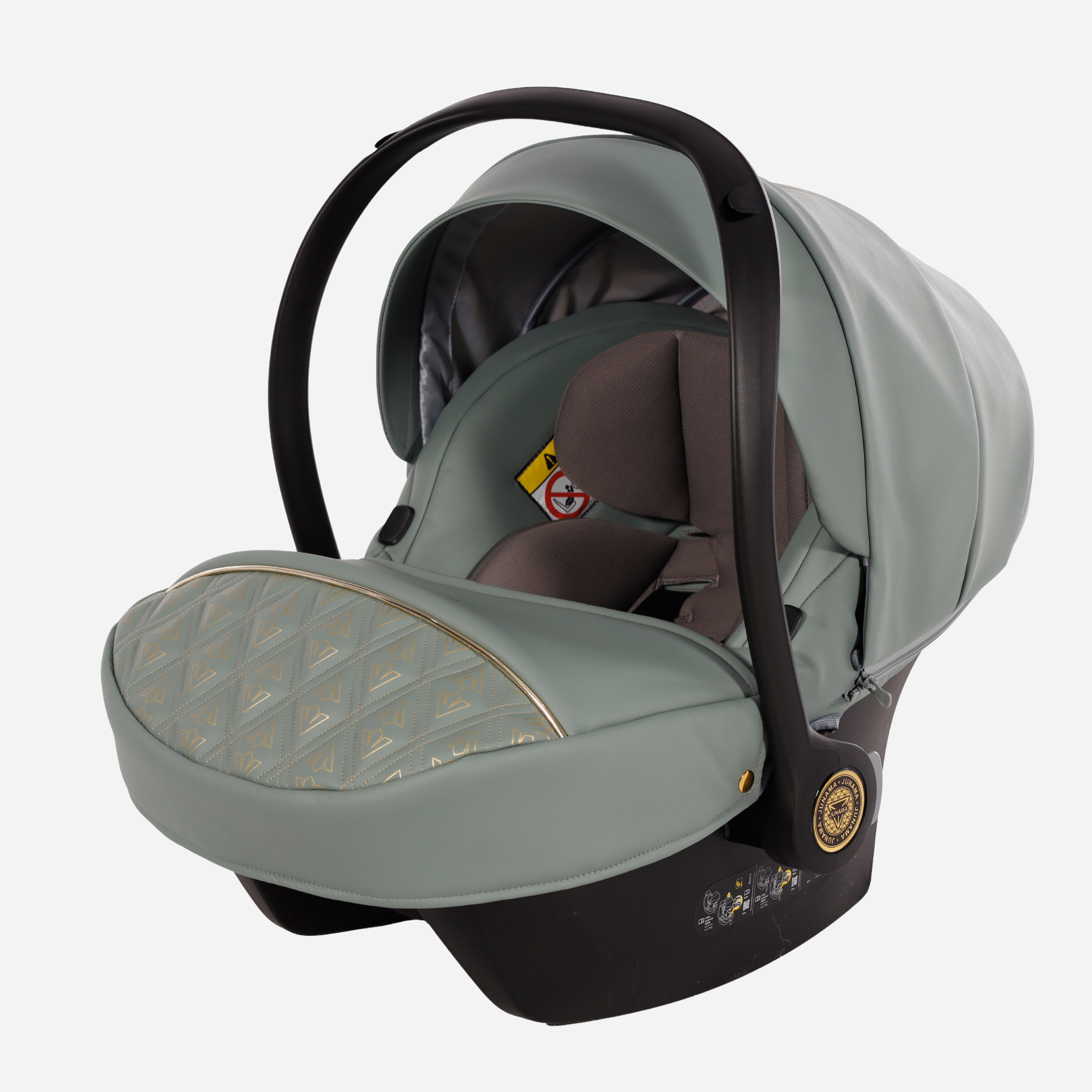 JUNAMA Babyschale Ellegante Art Deco