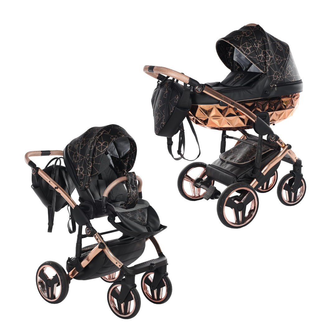 JUNAMA Kombikinderwagen Diamond Heart