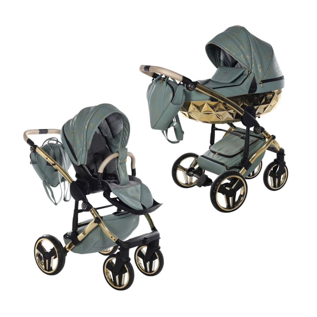 JUNAMA Kombikinderwagen Diamond Heart