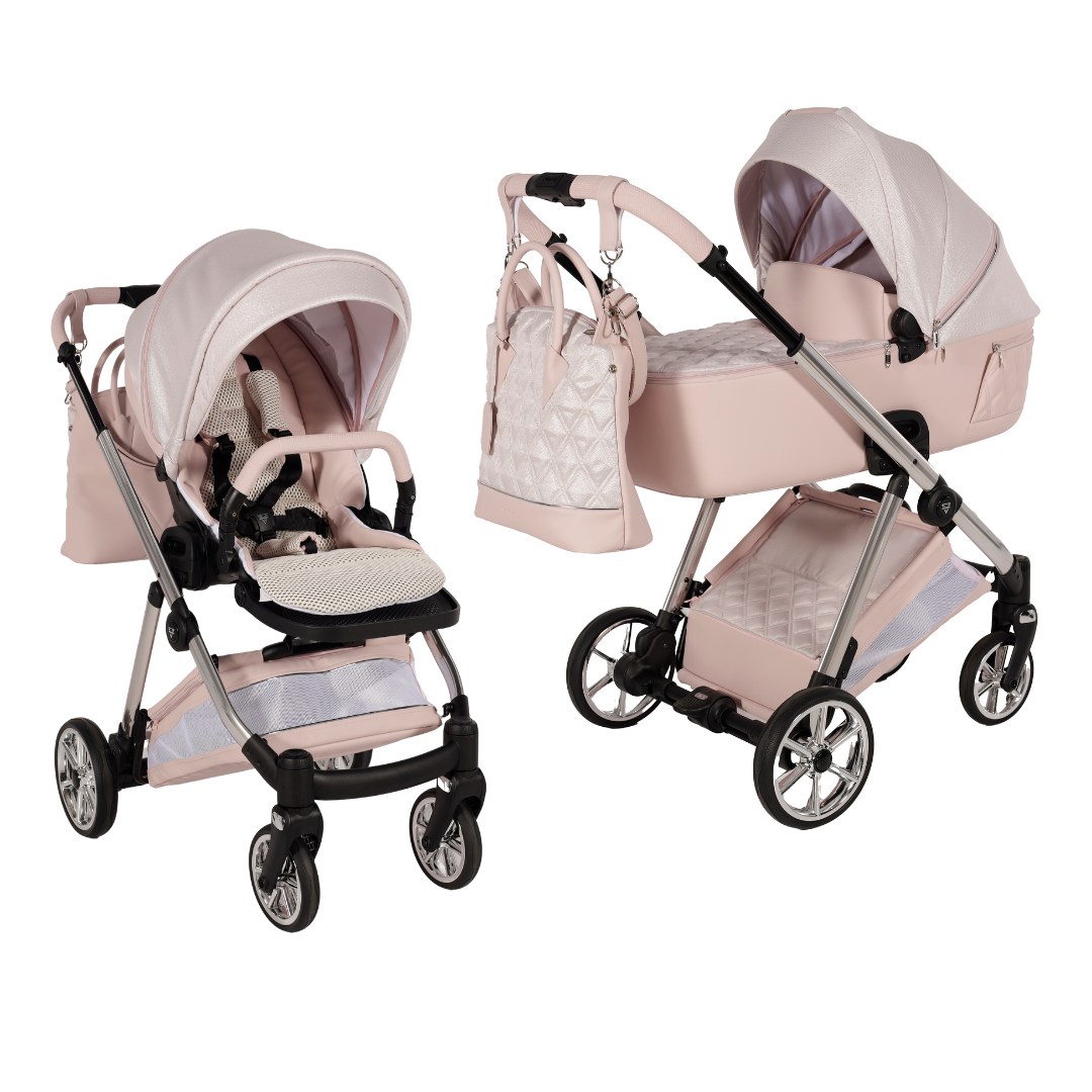 JUNAMA Kombikinderwagen Ellegante Lamé