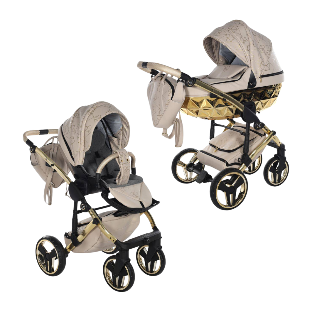 JUNAMA Kombikinderwagen Diamond Heart