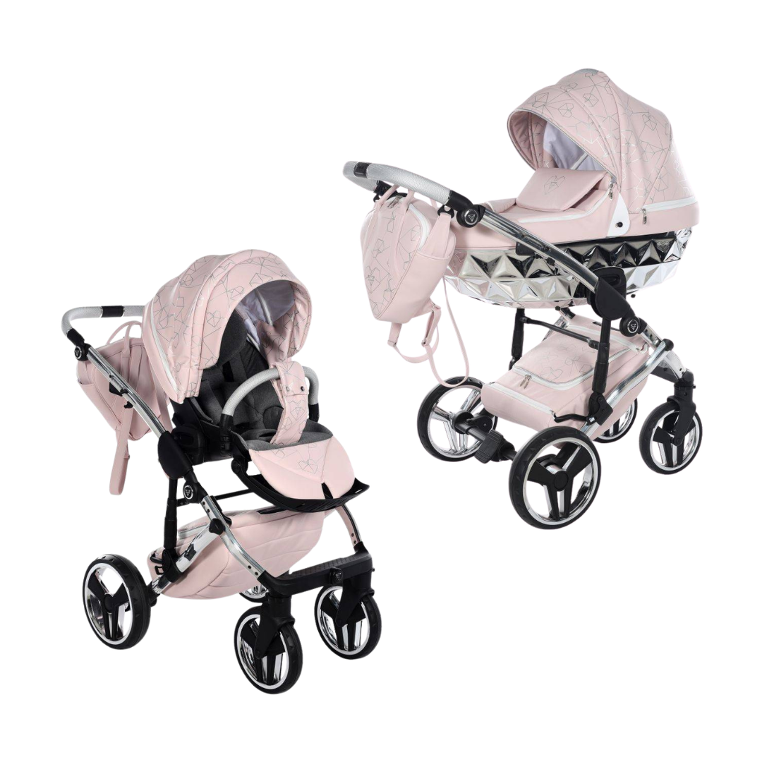 JUNAMA Kombikinderwagen Diamond Heart