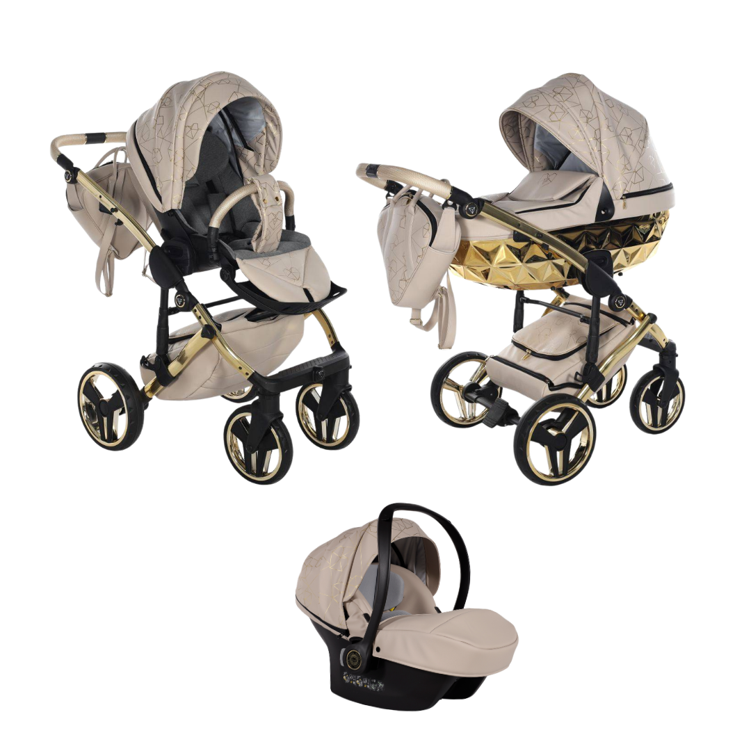JUNAMA Kombikinderwagen Diamond Heart
