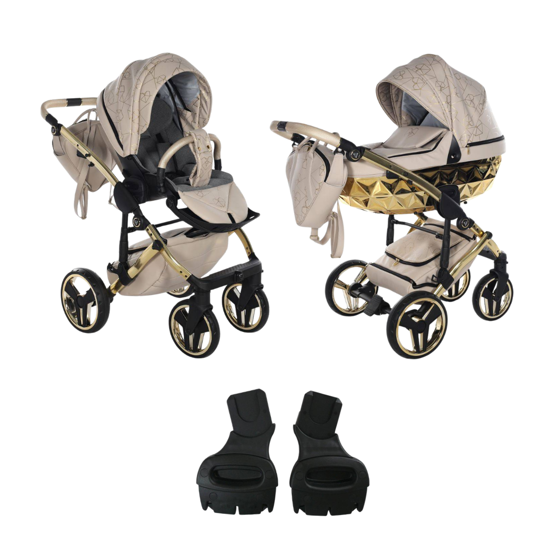 JUNAMA Kombikinderwagen Diamond Heart