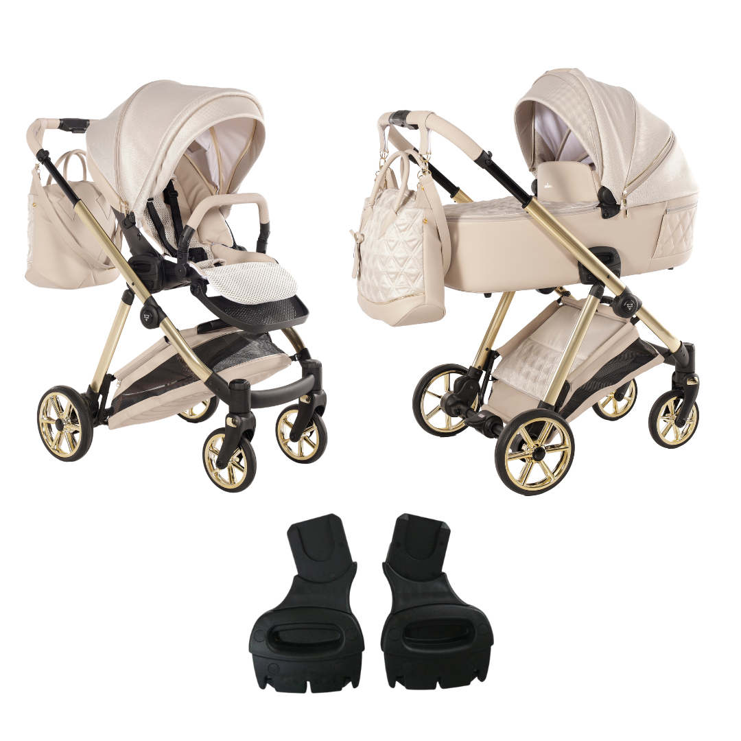 JUNAMA Kombikinderwagen Ellegante Lamé