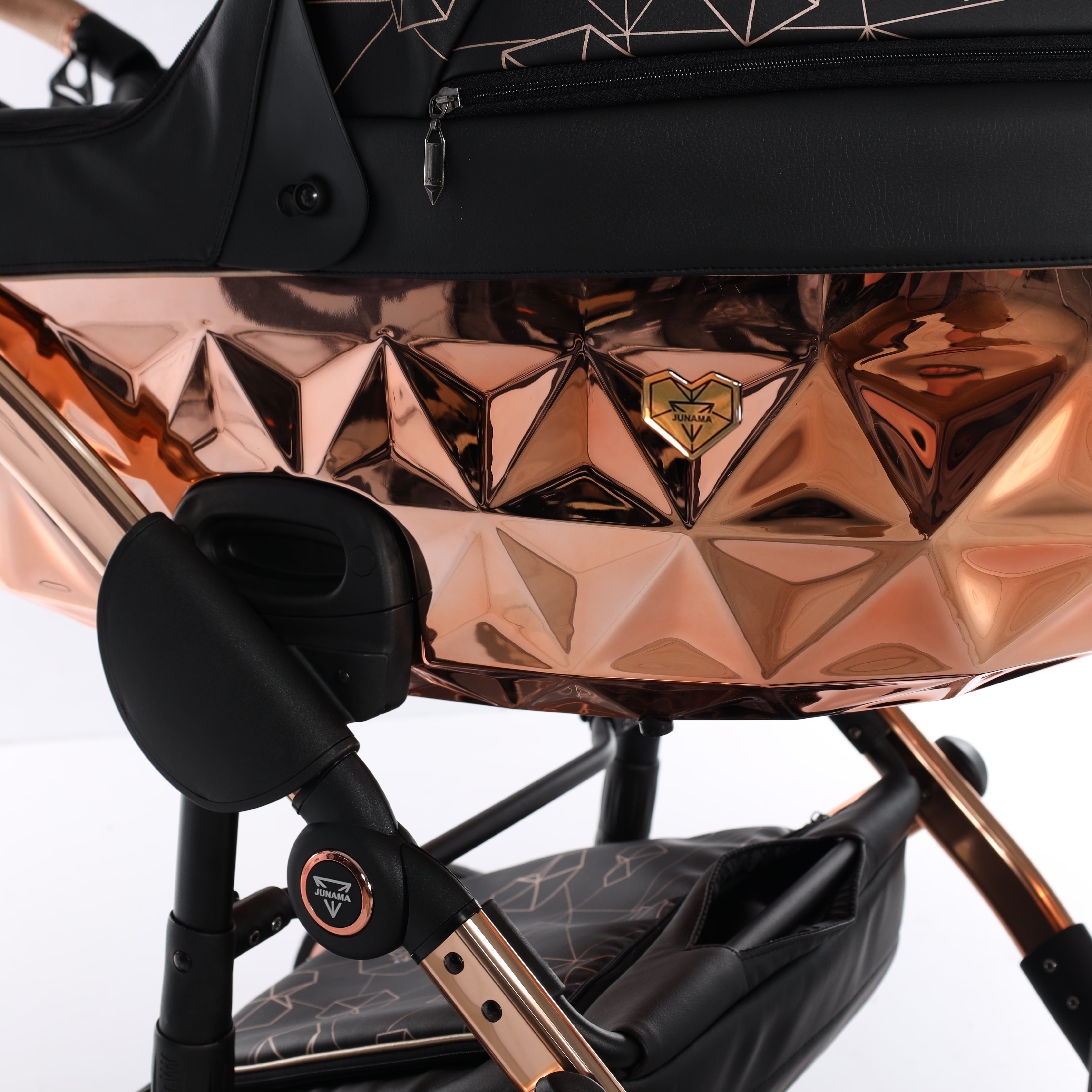 JUNAMA Kombikinderwagen Diamond Heart
