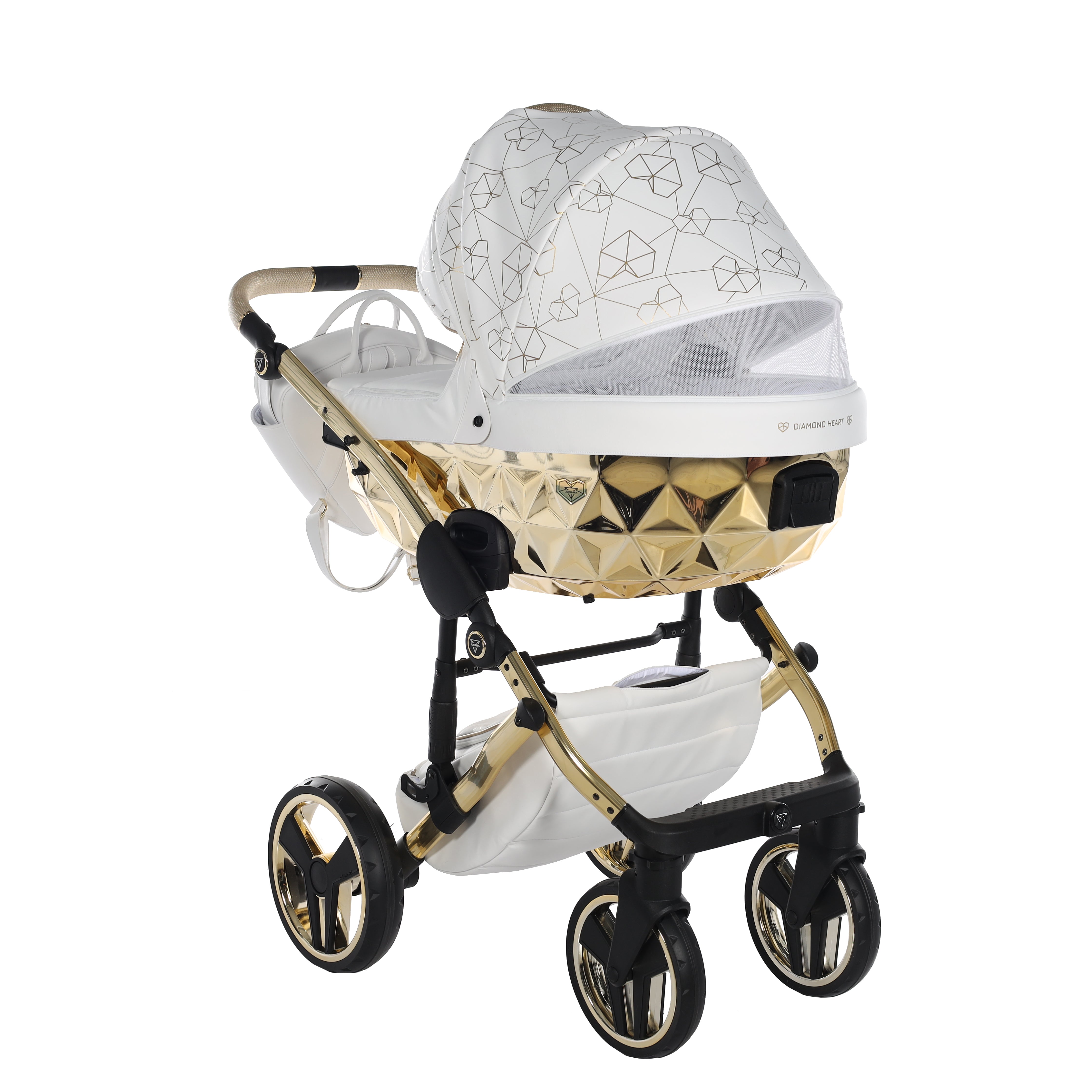 JUNAMA Kombikinderwagen Diamond Heart