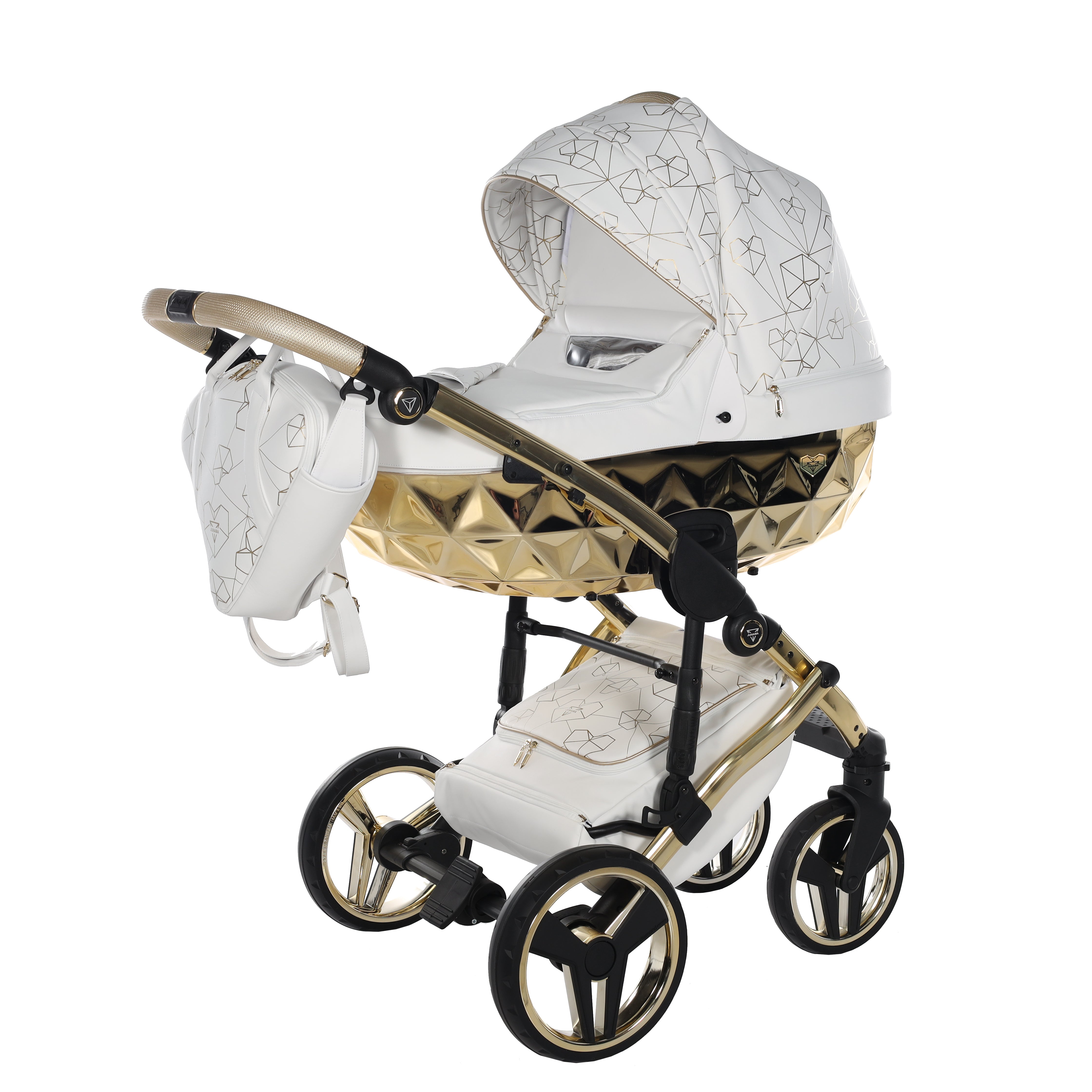 JUNAMA Kombikinderwagen Diamond Heart
