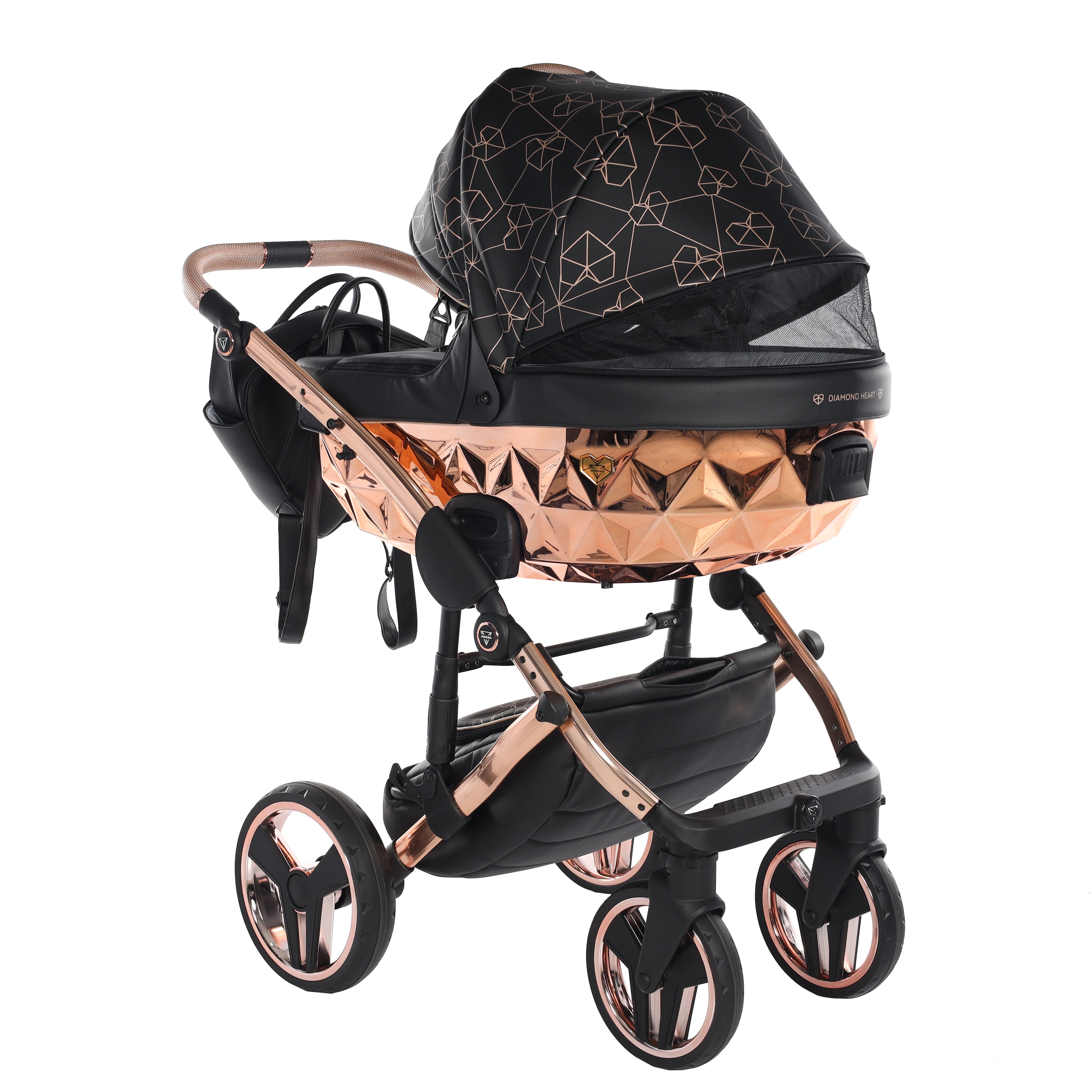 JUNAMA Kombikinderwagen Diamond Heart
