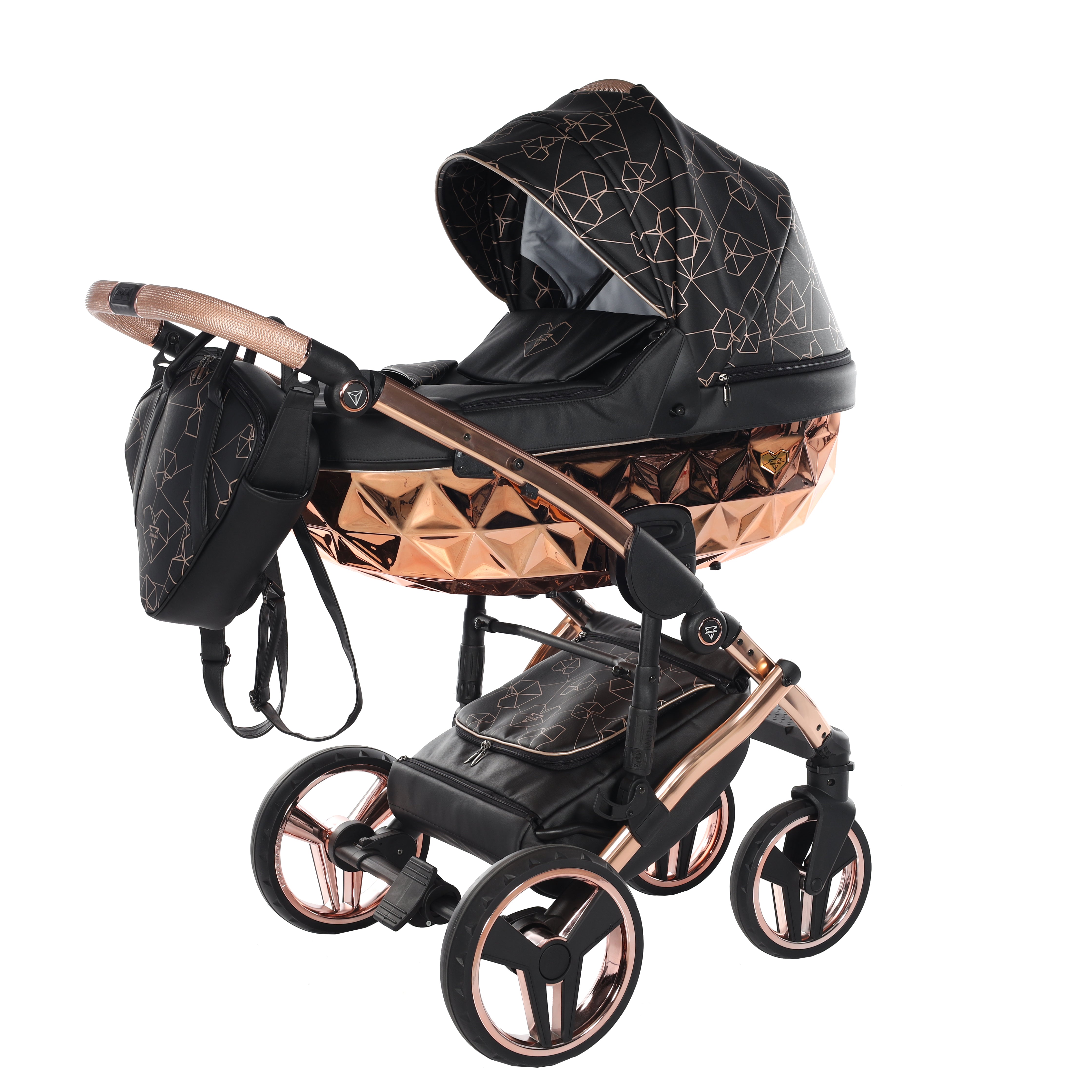 JUNAMA Kombikinderwagen Diamond Heart