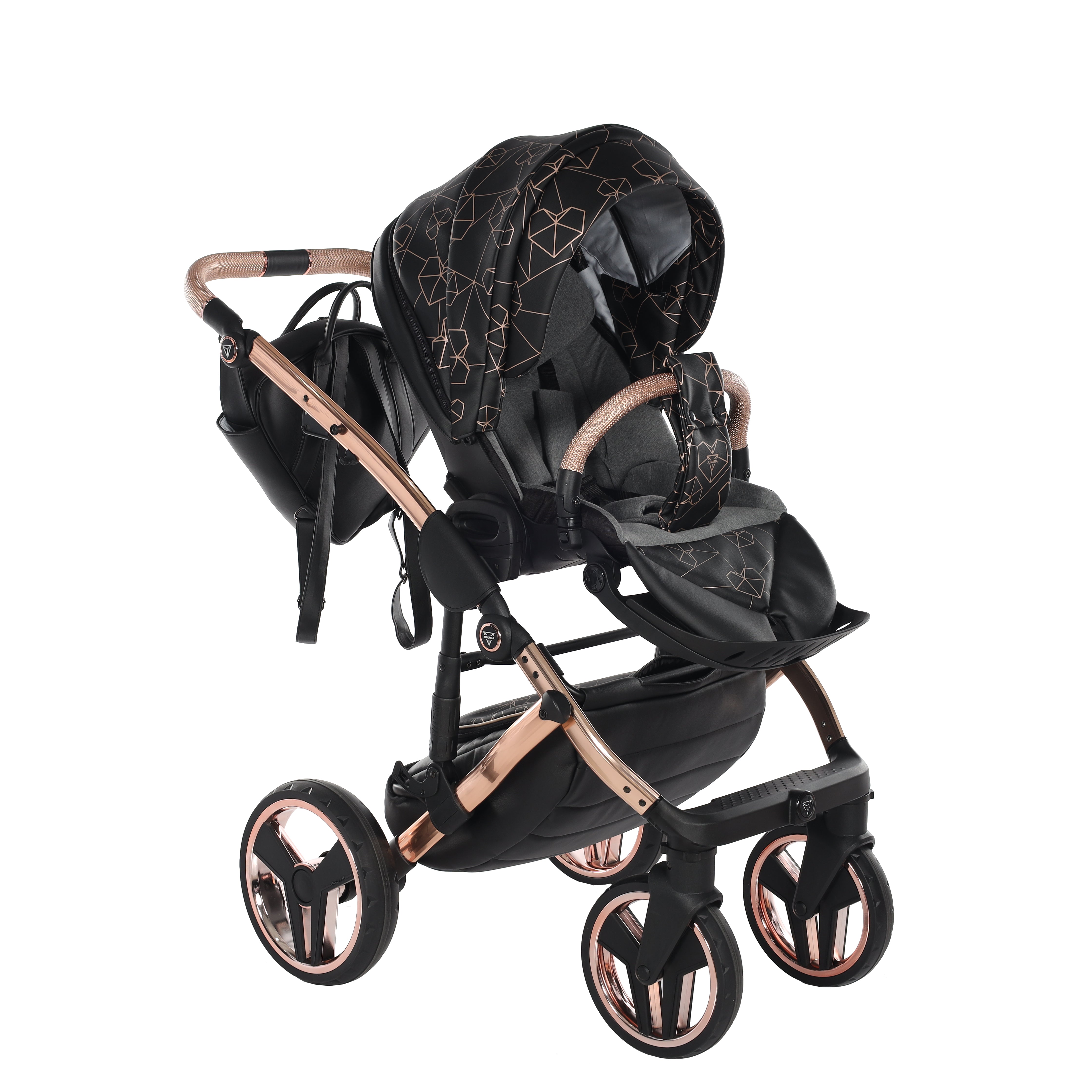 JUNAMA Kombikinderwagen Diamond Heart
